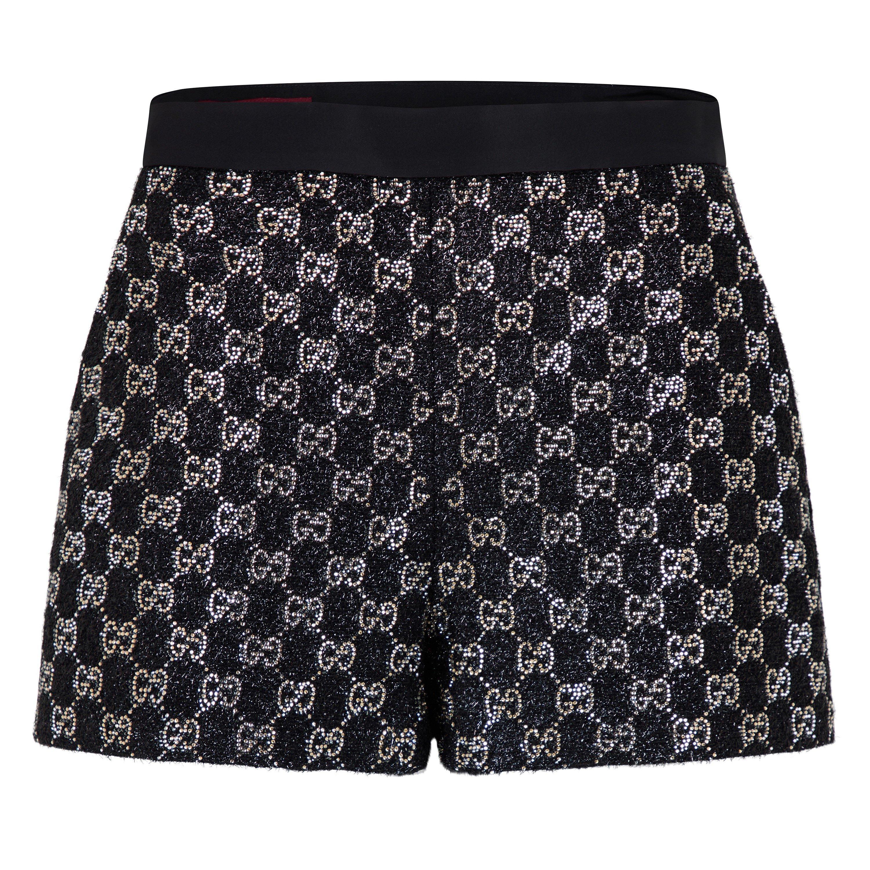 Black - Gucci - Gucci Lame Shorts Ld62 - 1