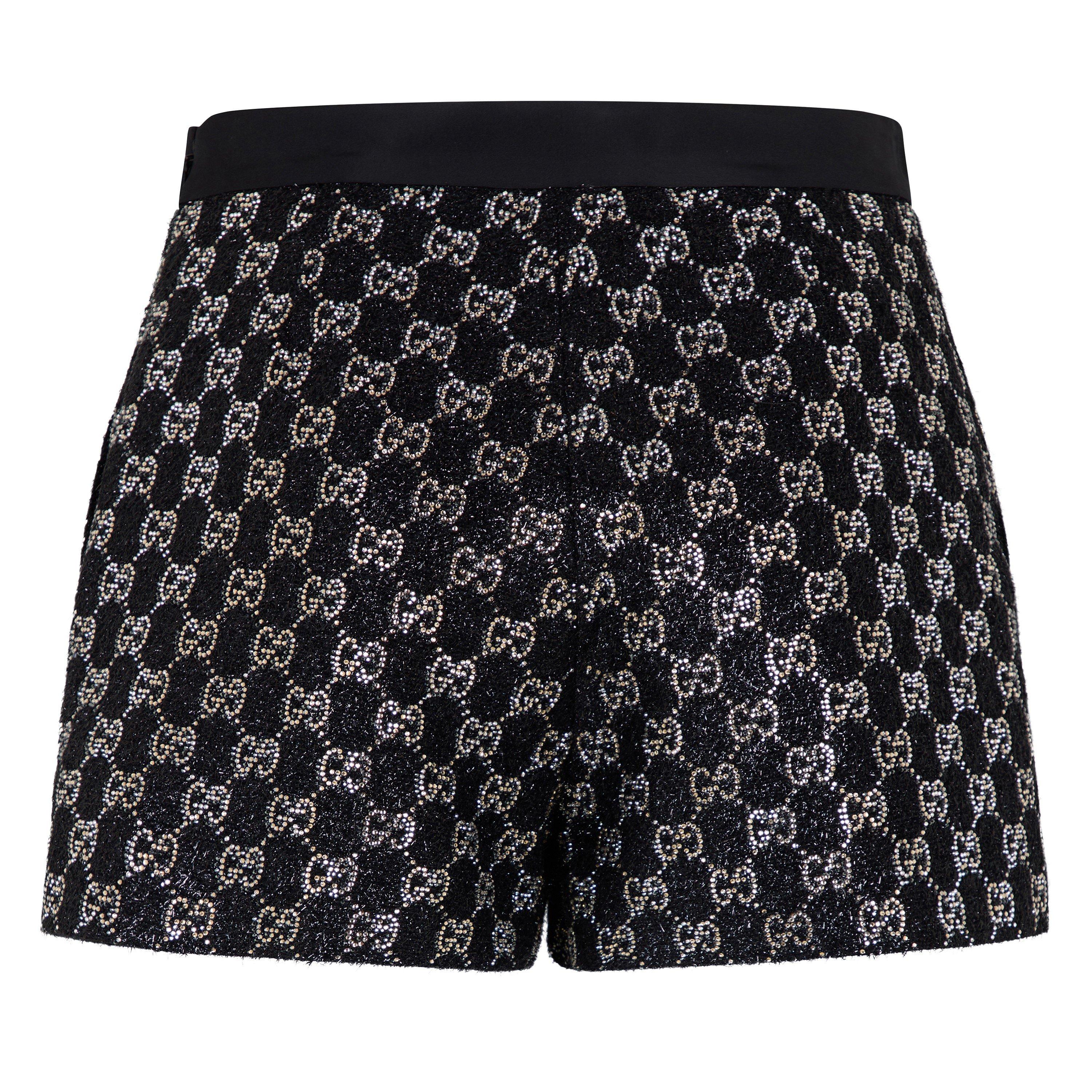 Black - Gucci - Gucci Lame Shorts Ld62 - 2