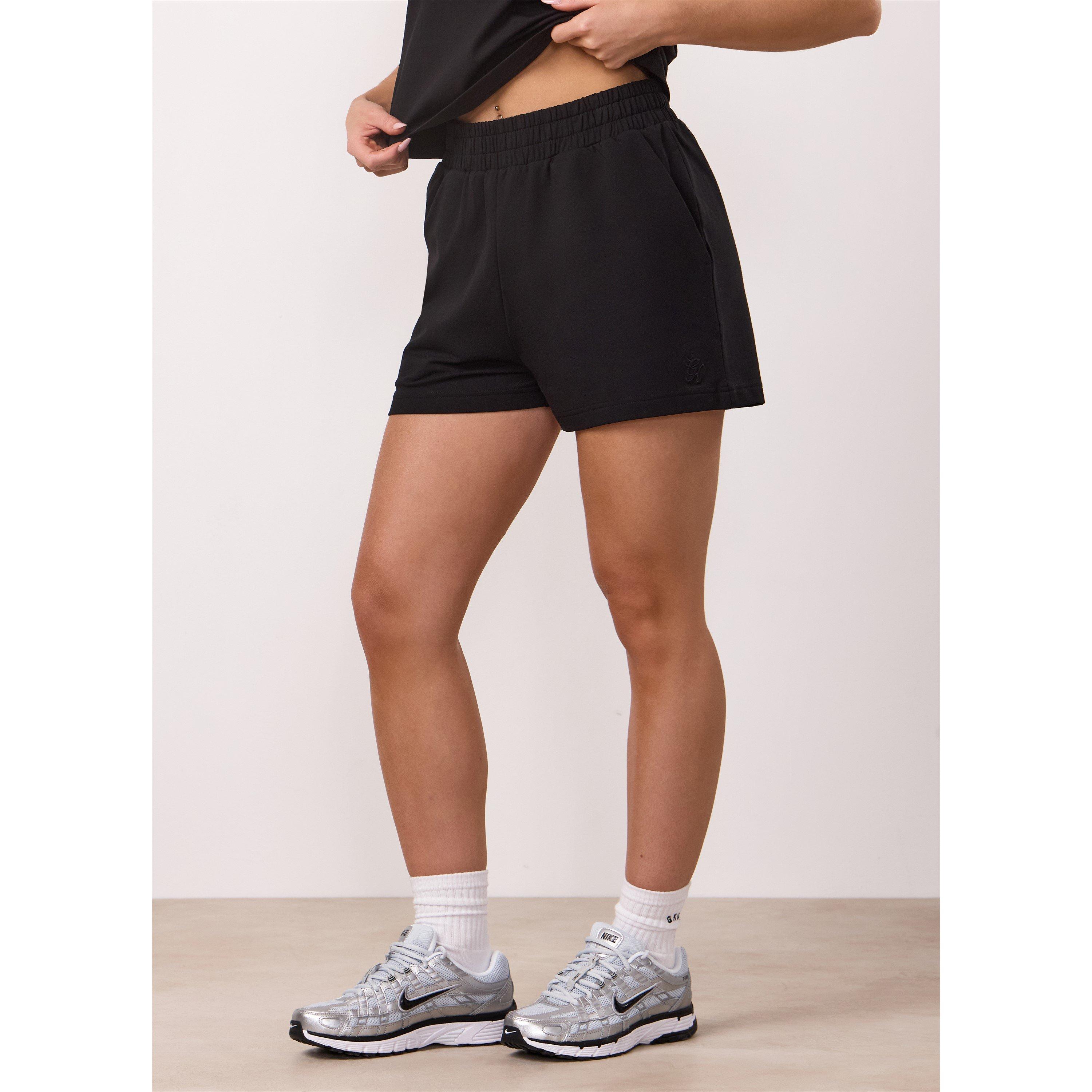 Black - Gym King - Gym King Victory Cotton Loopback Short - Black - 3