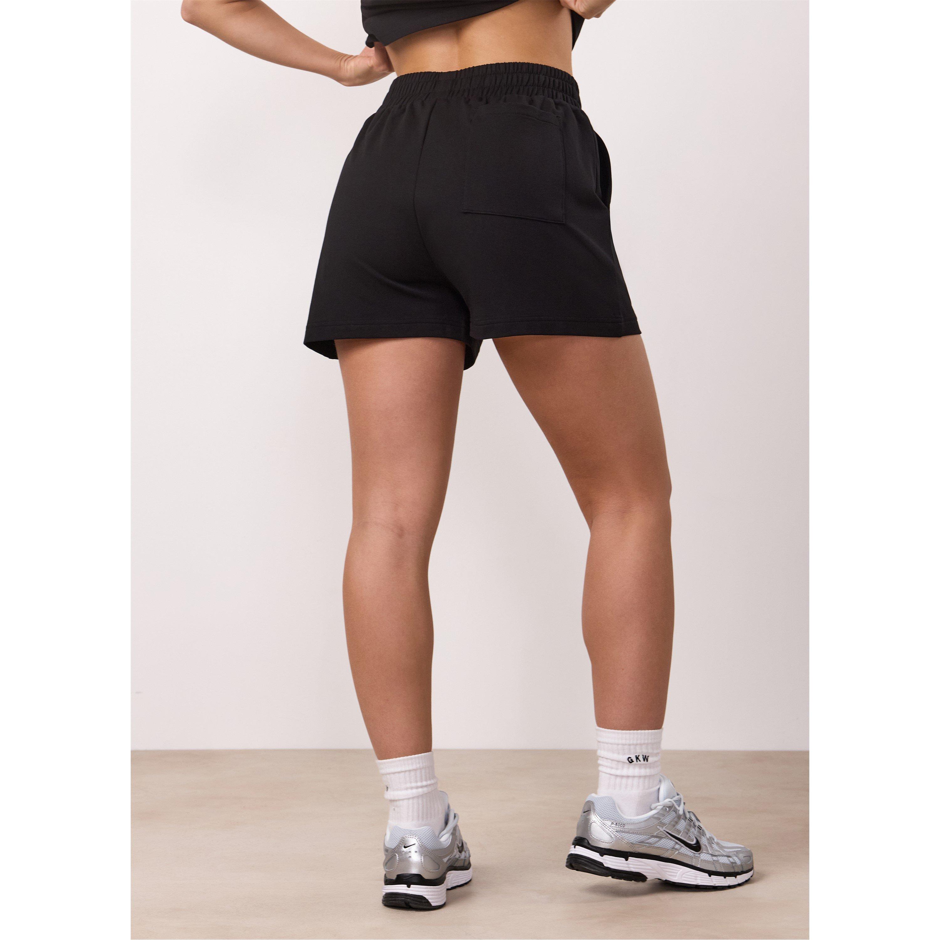 Black - Gym King - Gym King Victory Cotton Loopback Short - Black - 4