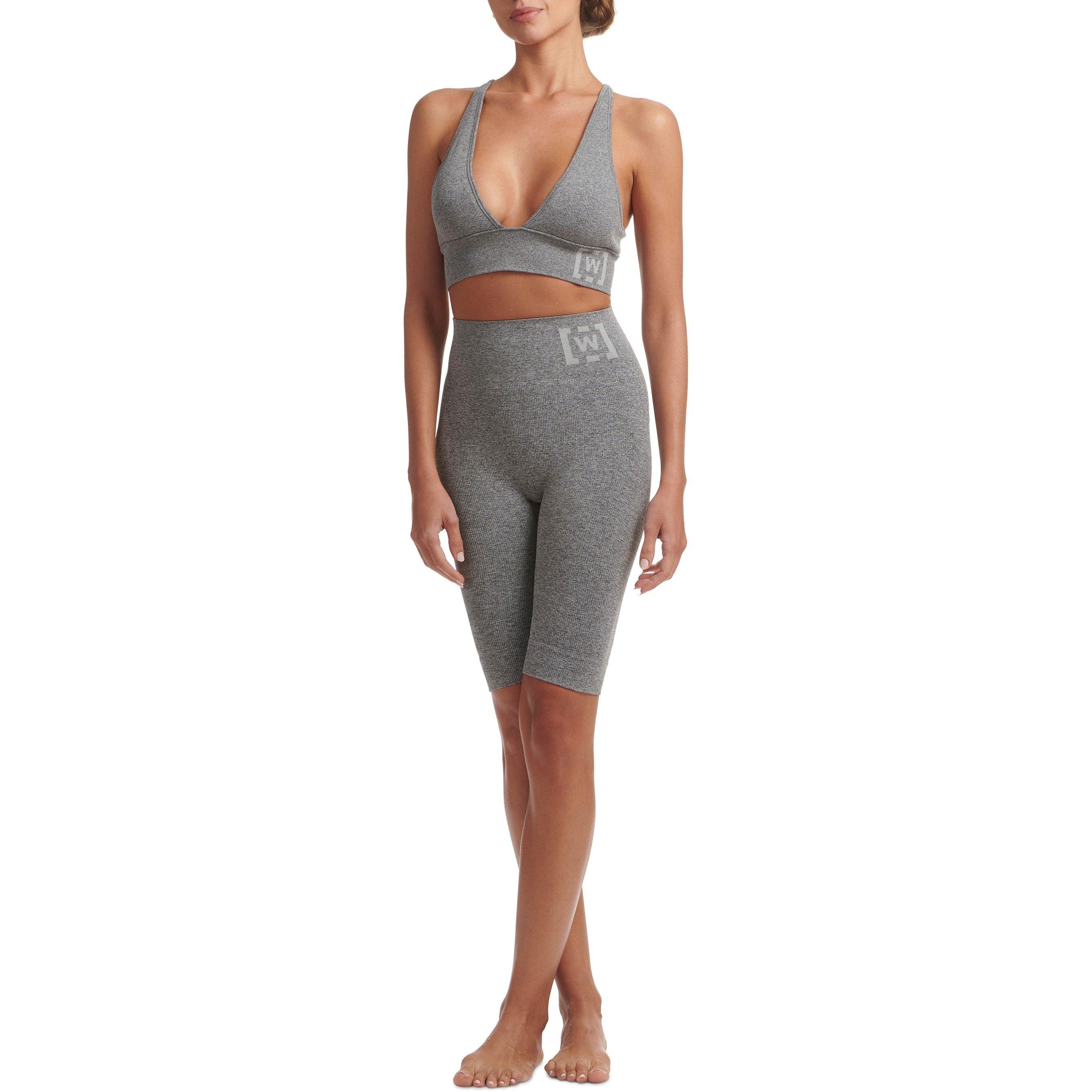 Grey - Wolford - Shaping Athleisure Biker Short - 2