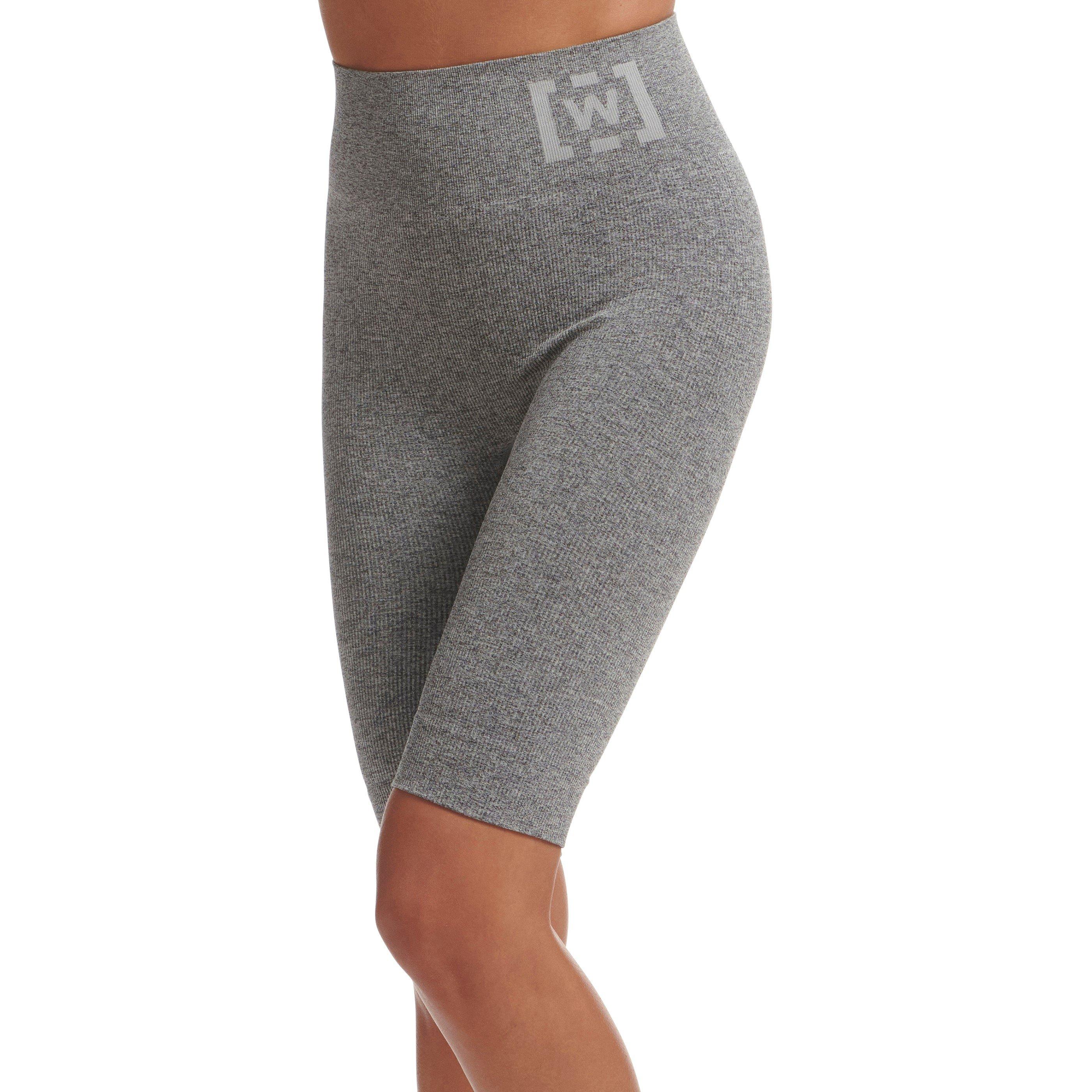 Grey - Wolford - Shaping Athleisure Biker Short - 4