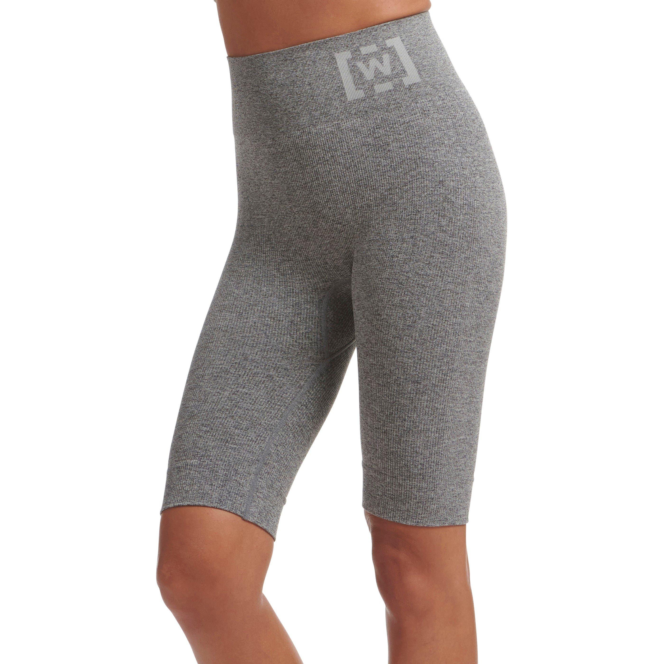 Grey - Wolford - Shaping Athleisure Biker Short - 5