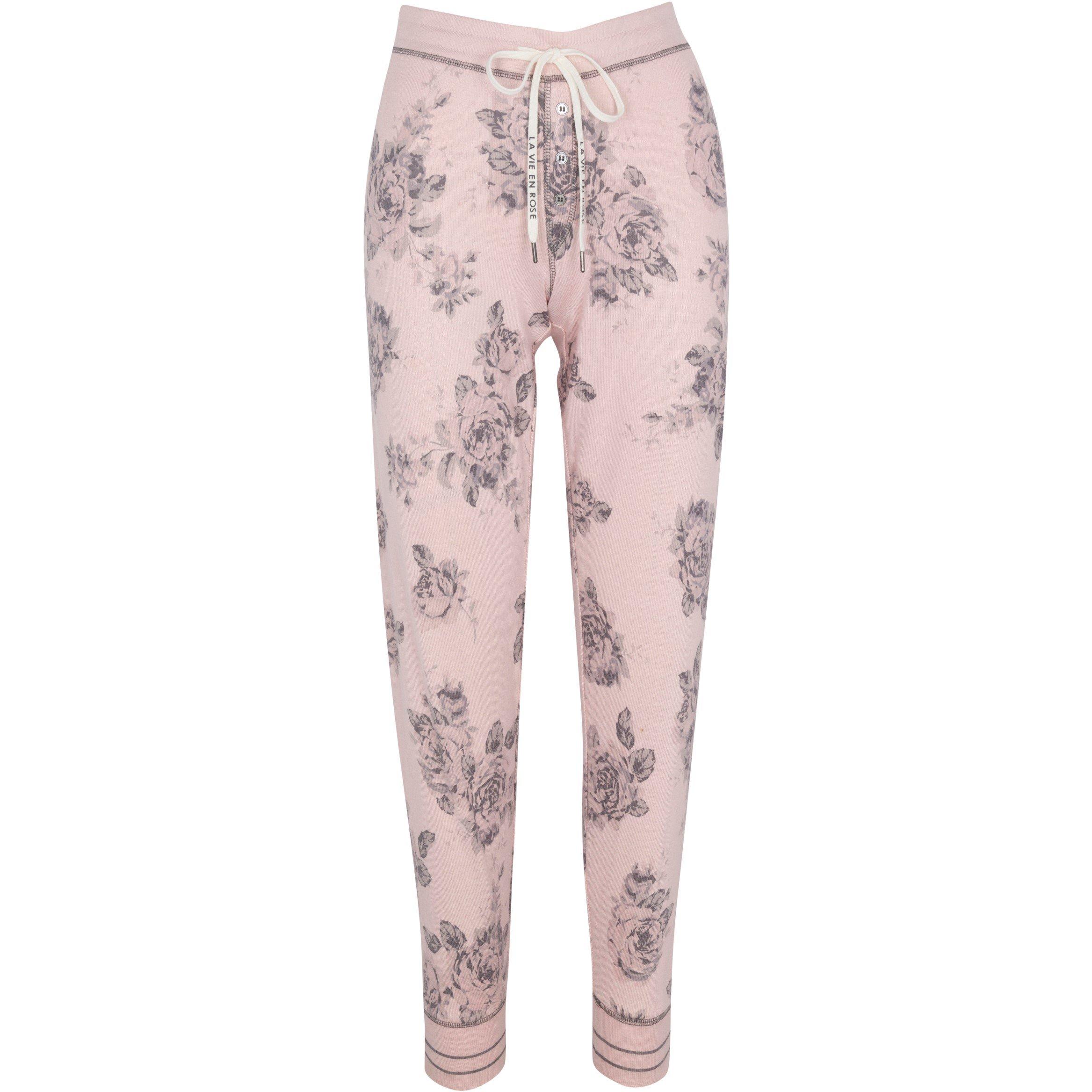 Pink - PJ Salvage - Cuffed pants - 1