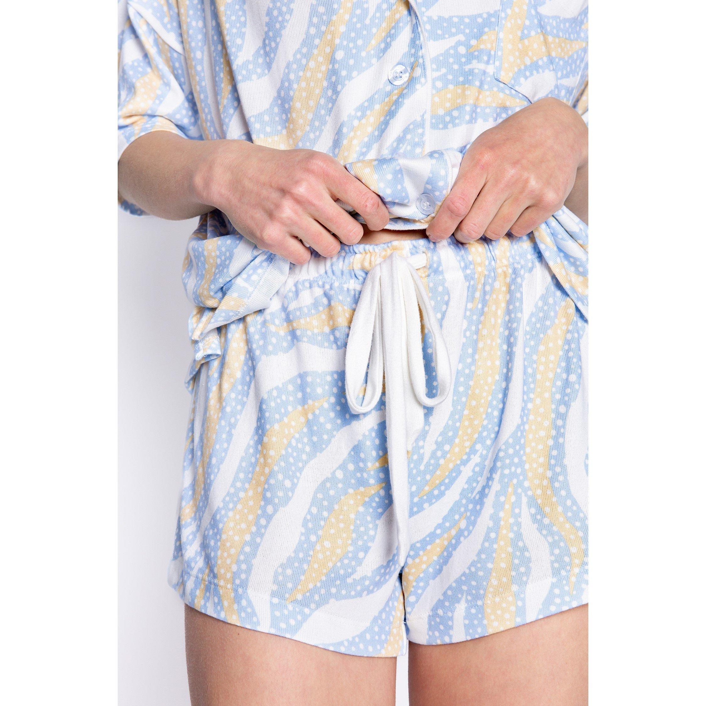 Hellblau - PJ Salvage - Salvage Short Sleeve Pyjama - 3