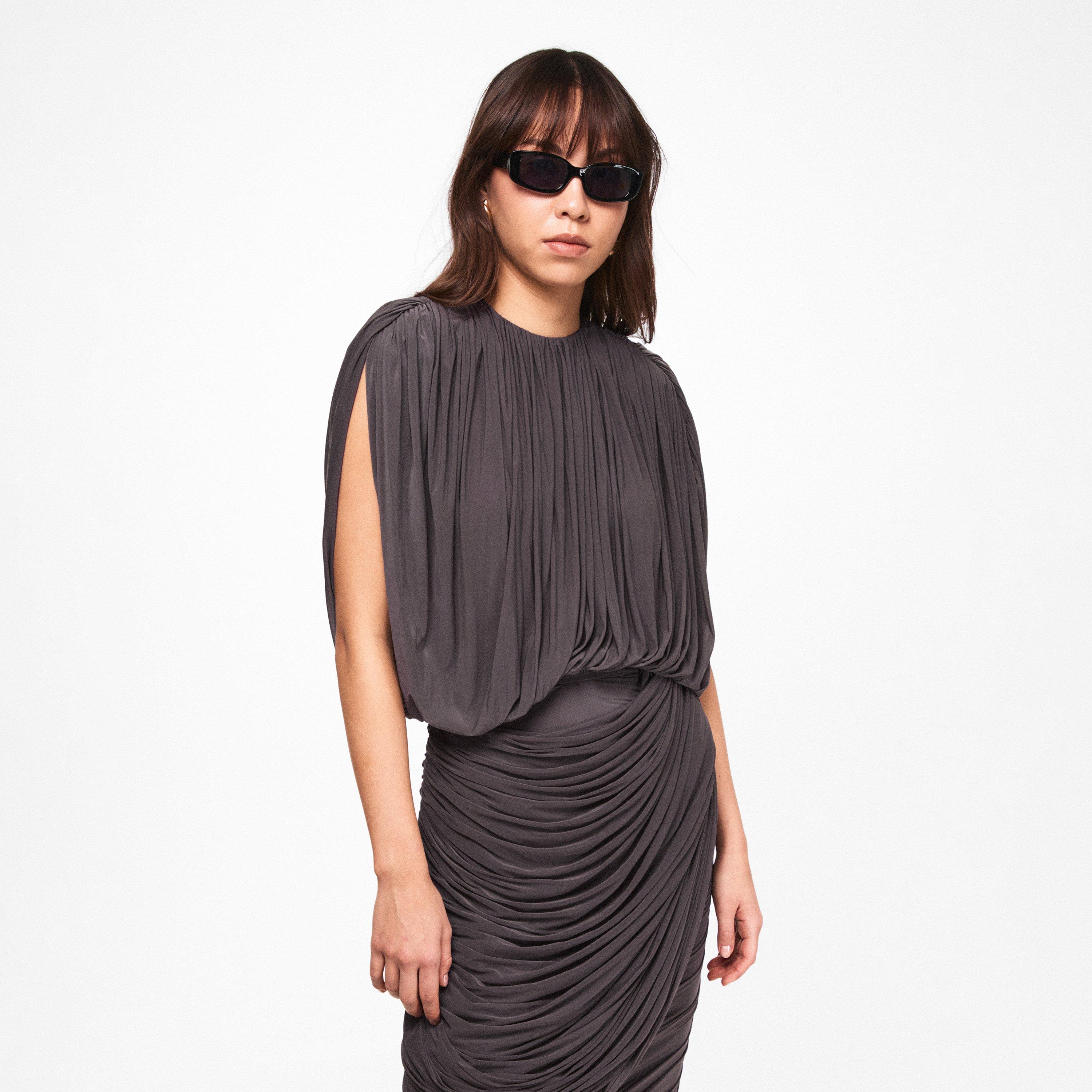 Brown - Magda Butrym - Magda Blouse 08 Ld62 - 3