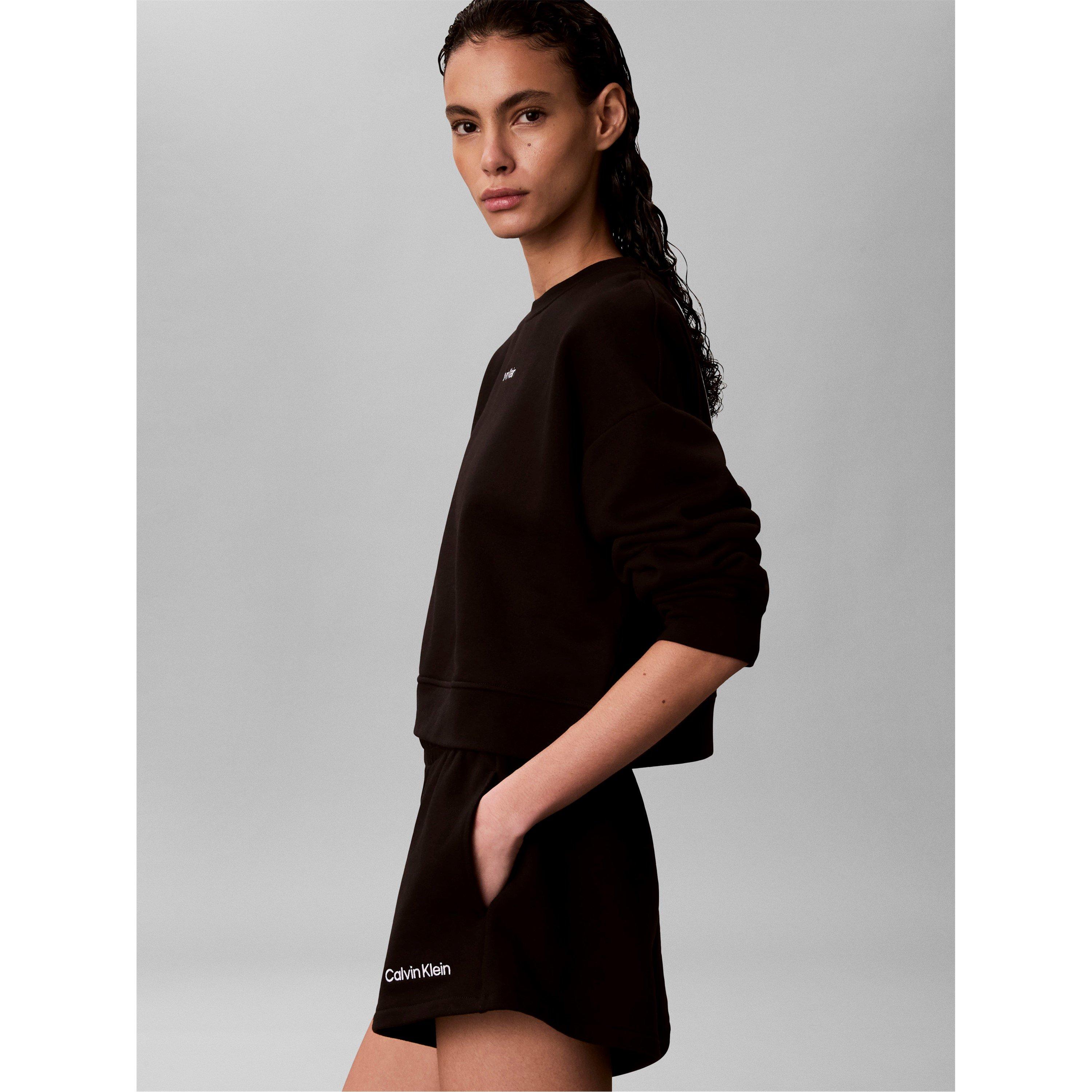 Black - Calvin Klein - CKP FT Logo Short Ld62 - 4