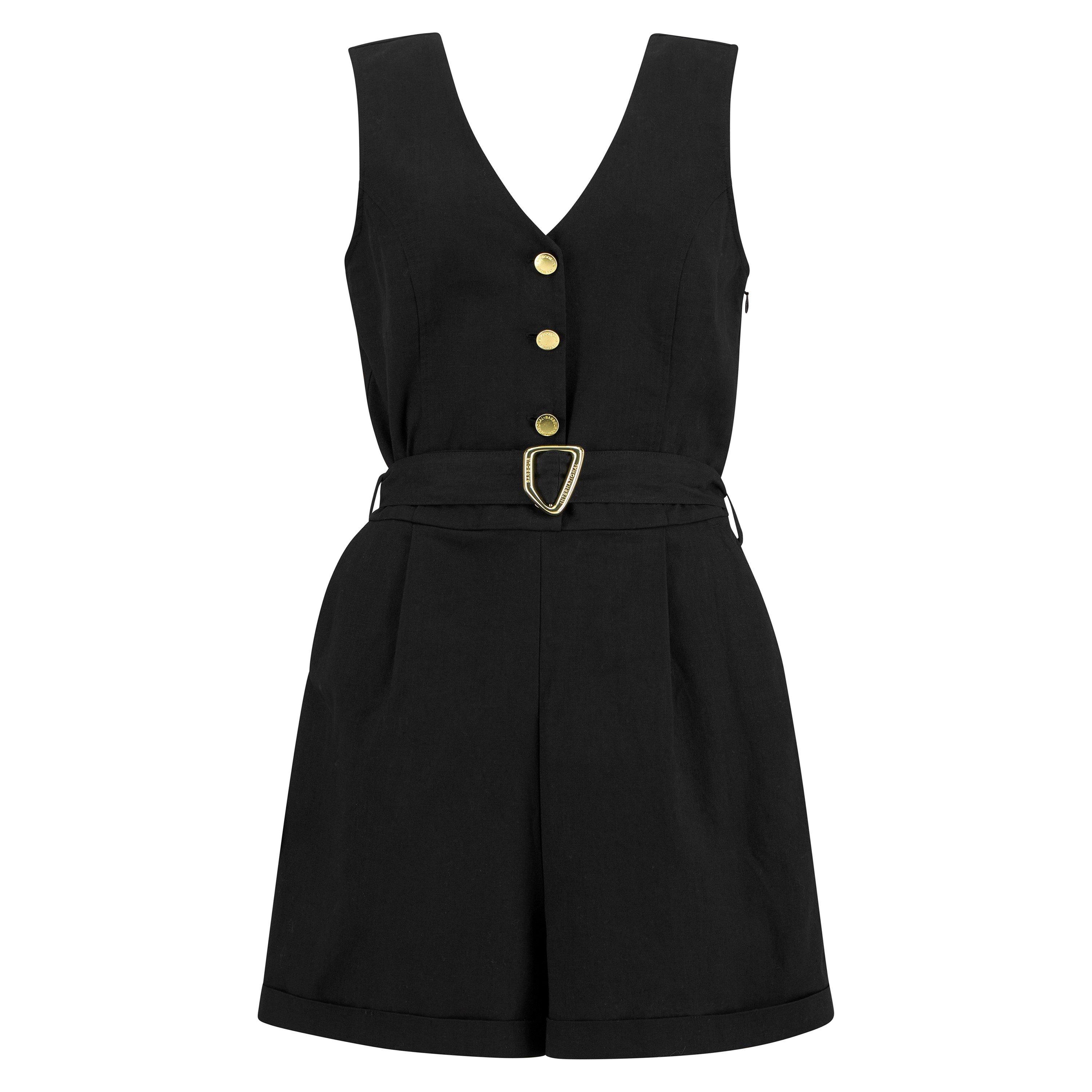 Barbour International Women's Playsuit - Black - 16 (XL)