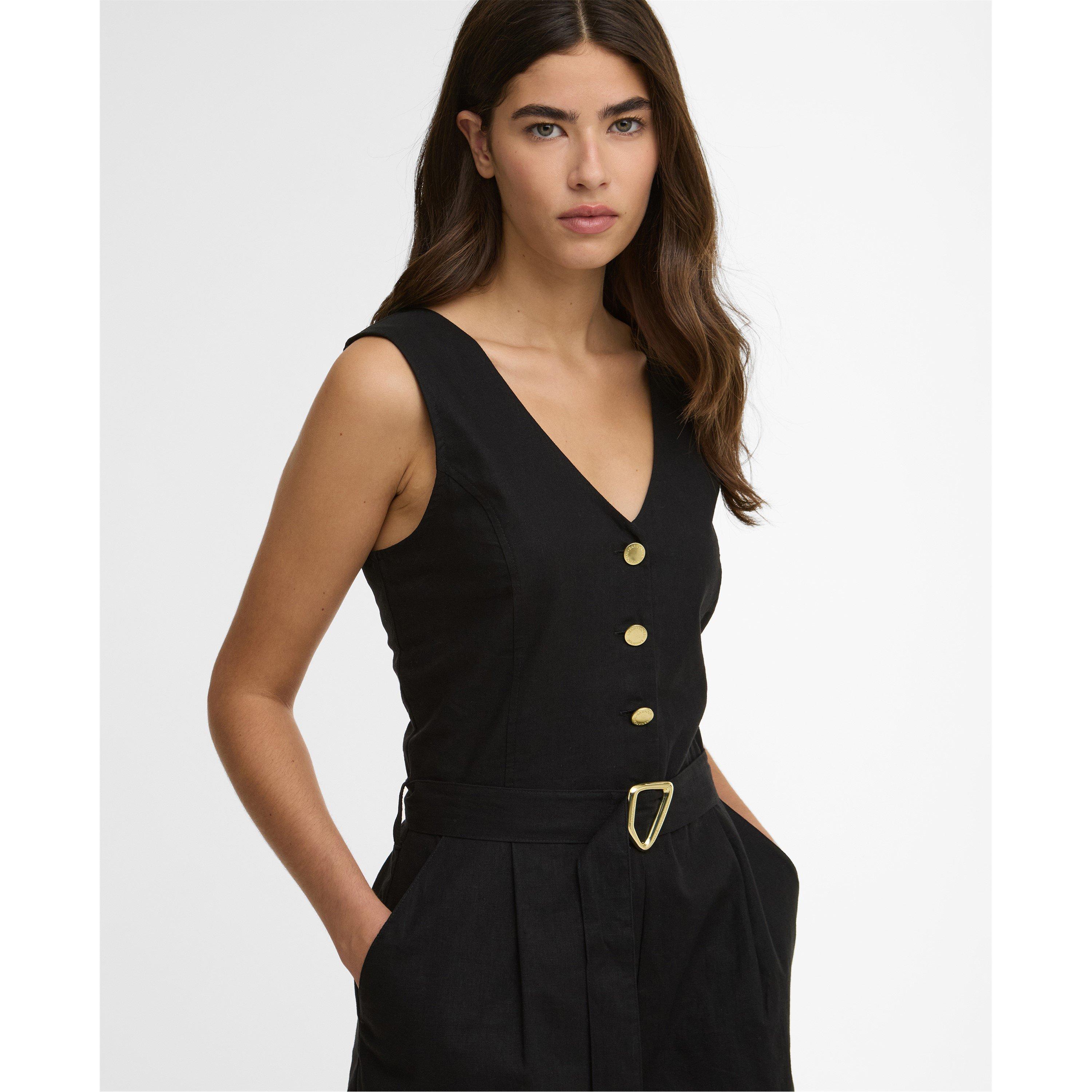 Black - Barbour International - Women's Playsuit - 4