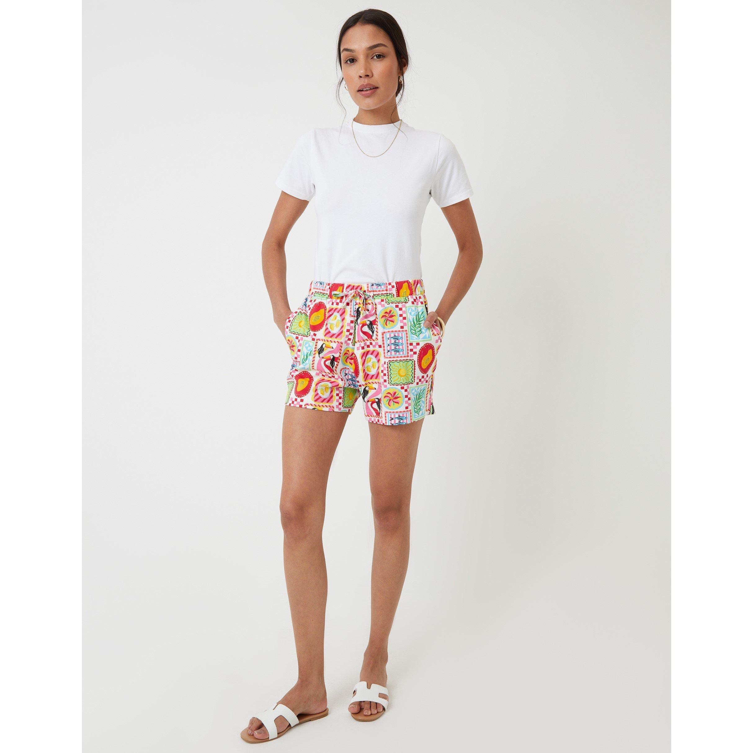 Black Gingham - Threadbare - Eiren Woven Tracksuit Shorts - 2