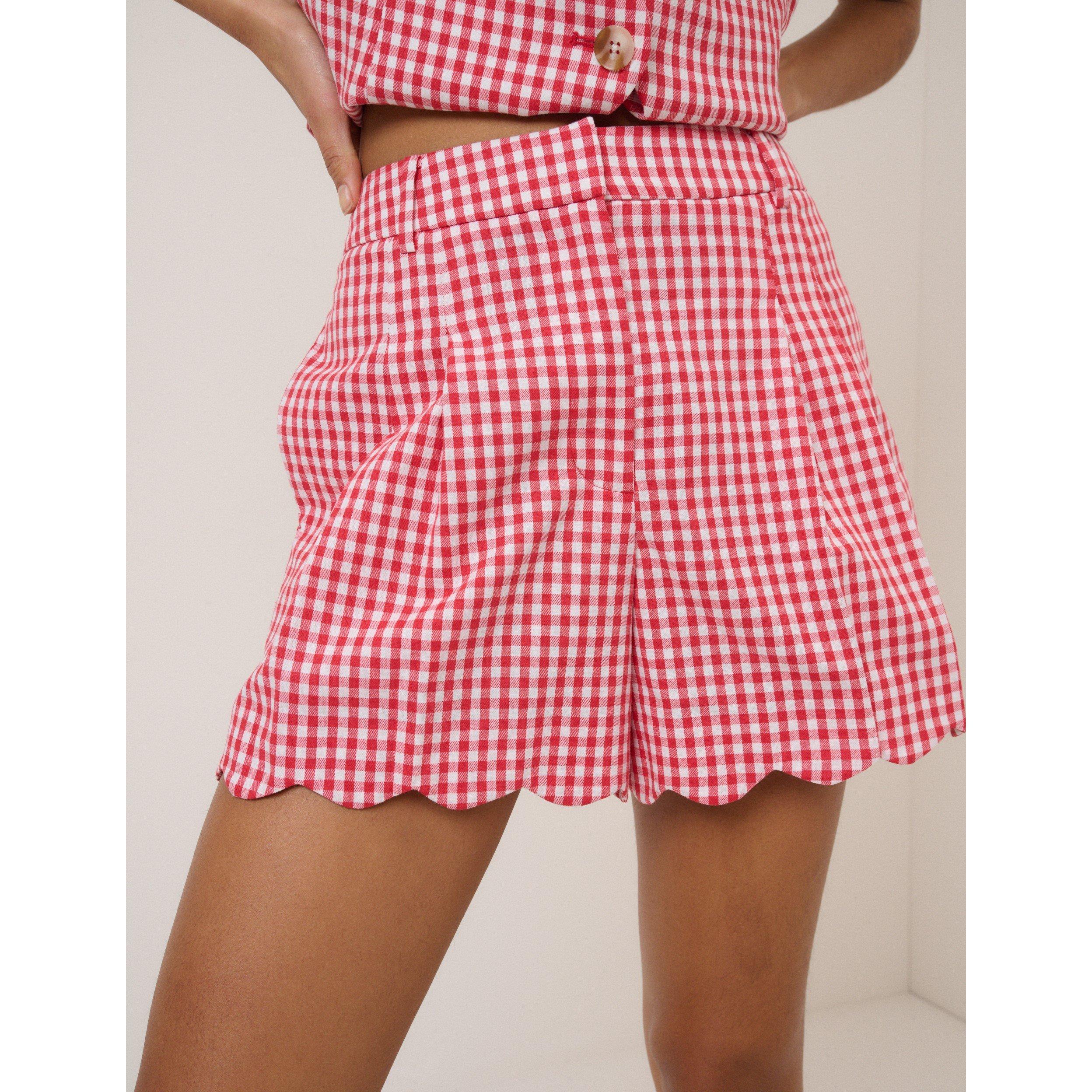 Red - Nobodys Child - Women's Woven Tracksuit Shorts - 2