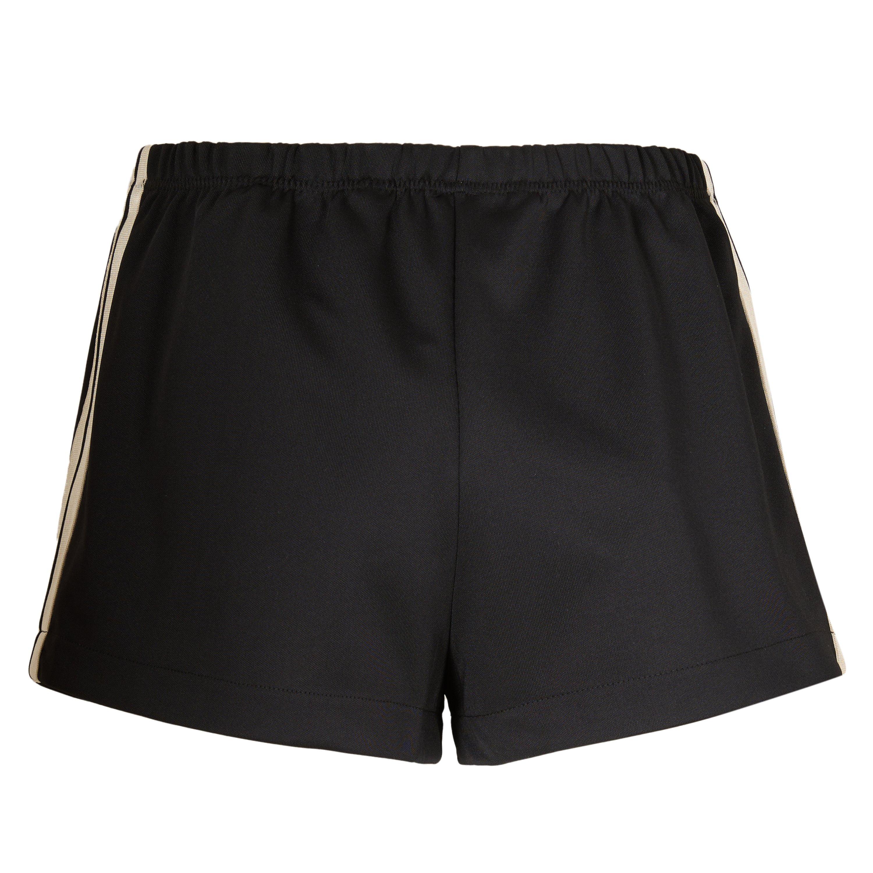 Black - Palm Angels - Women's Fleece Jogger Shorts - 2