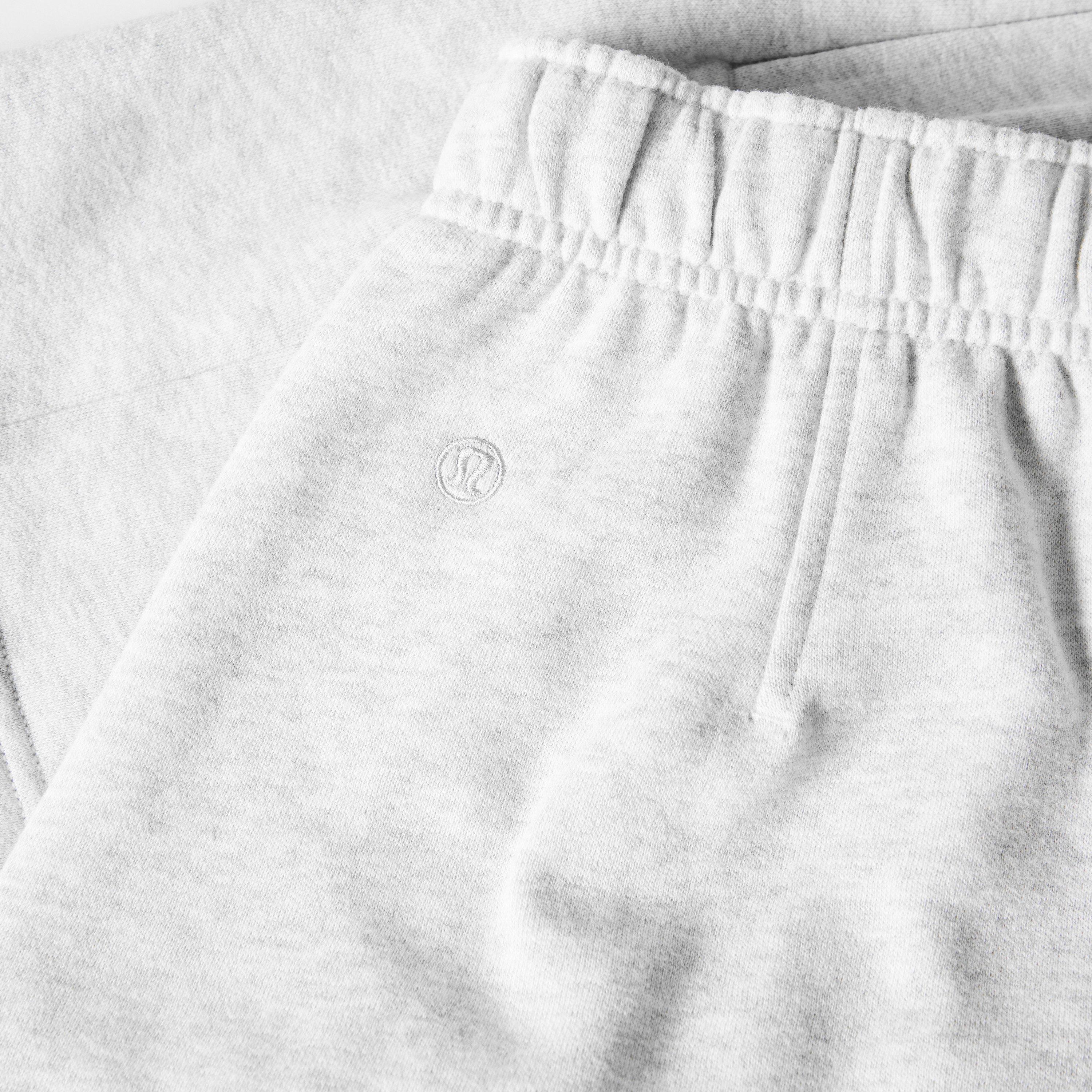 Heathered Grey - Lululemon - Women's Fleece Jogger Shorts - 3