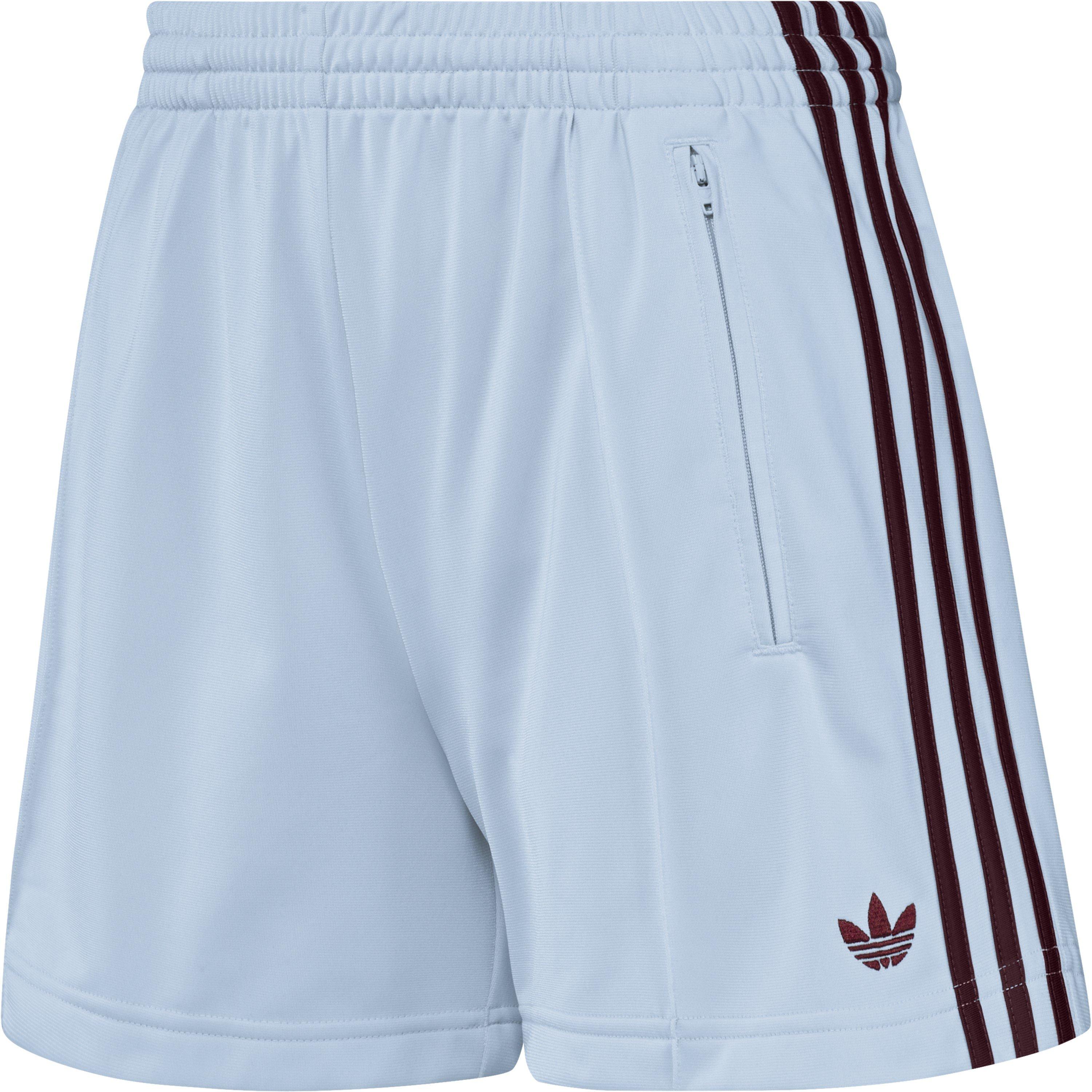 adidas Originals Womens Firebird Classic Shorts - Sky Maroon - Size 6 (XXS)