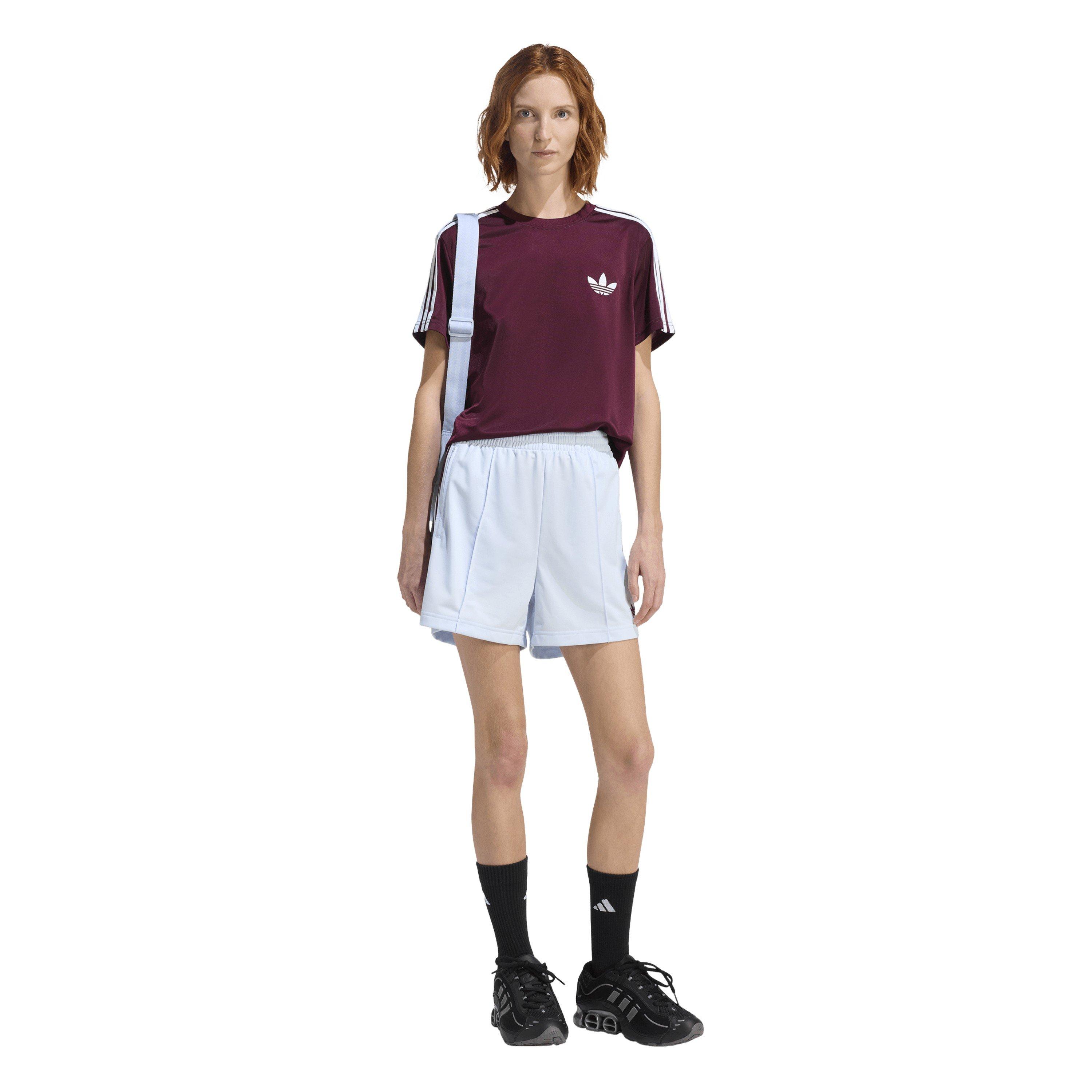 Sky Maroon - adidas Originals - Womens Firebird Classic Shorts - 7