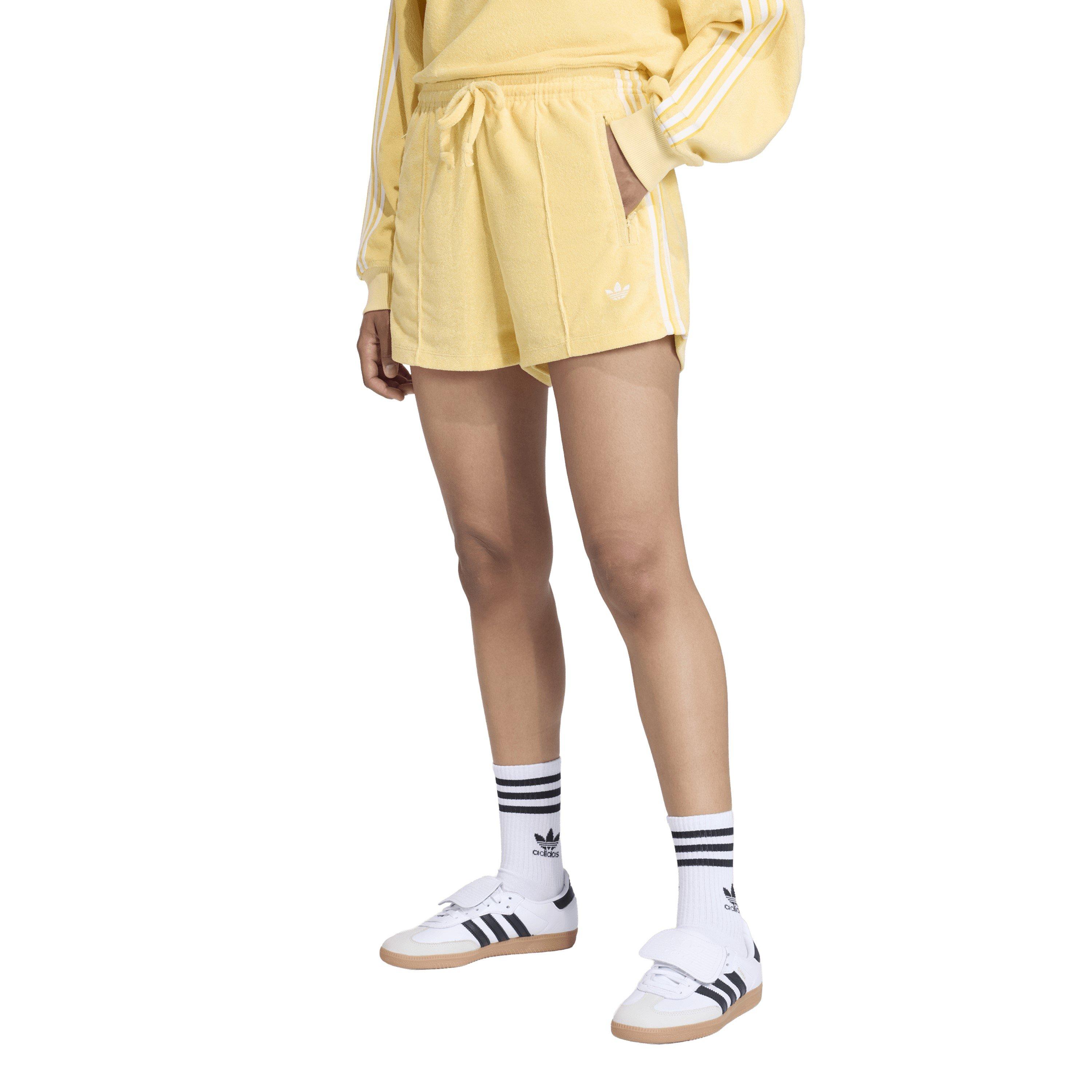 Orange Tint - adidas Originals - Womens Terry Towel Firebird Shorts - 2