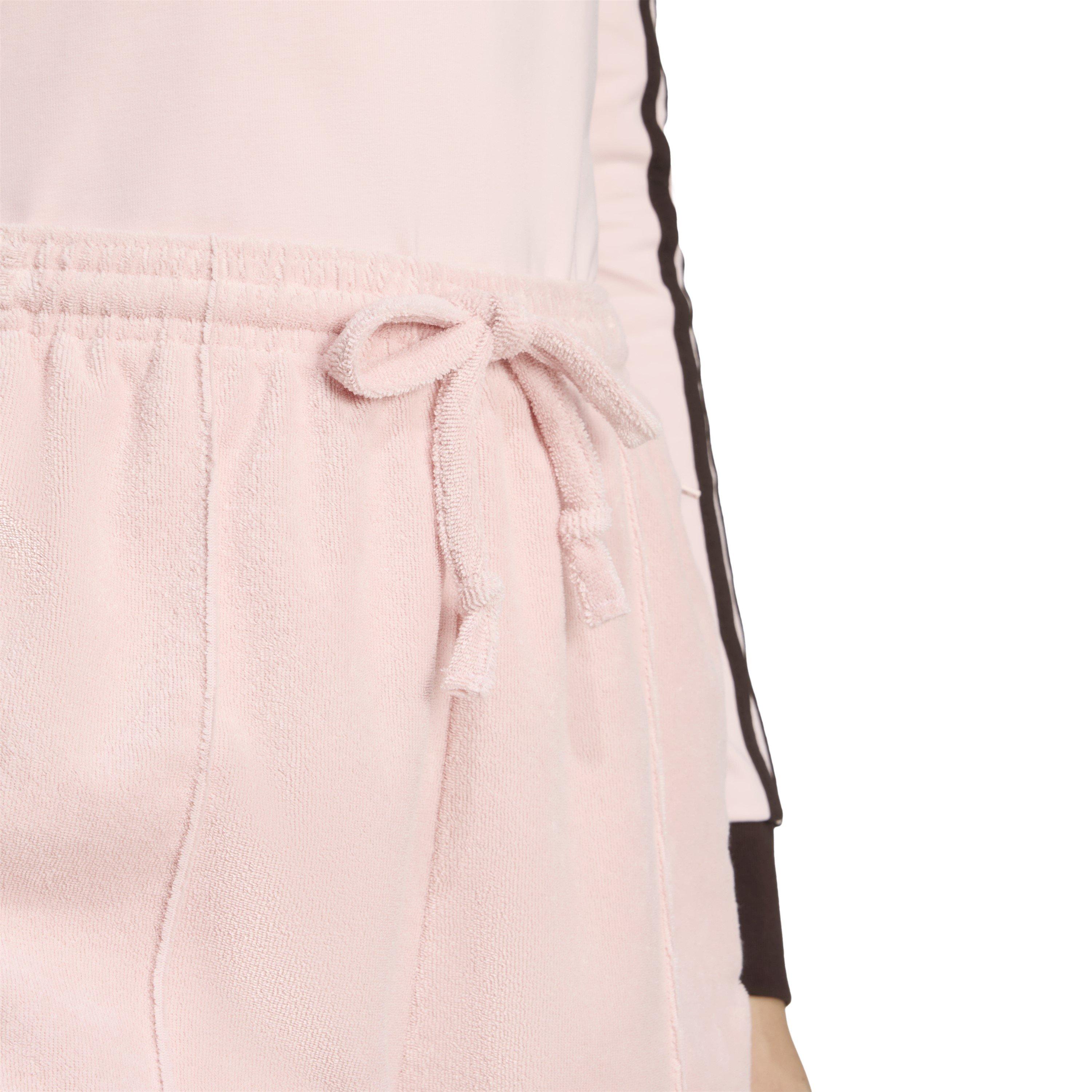 Sandy Pink - adidas Originals - Womens Terry Towel Firebird Shorts - 5