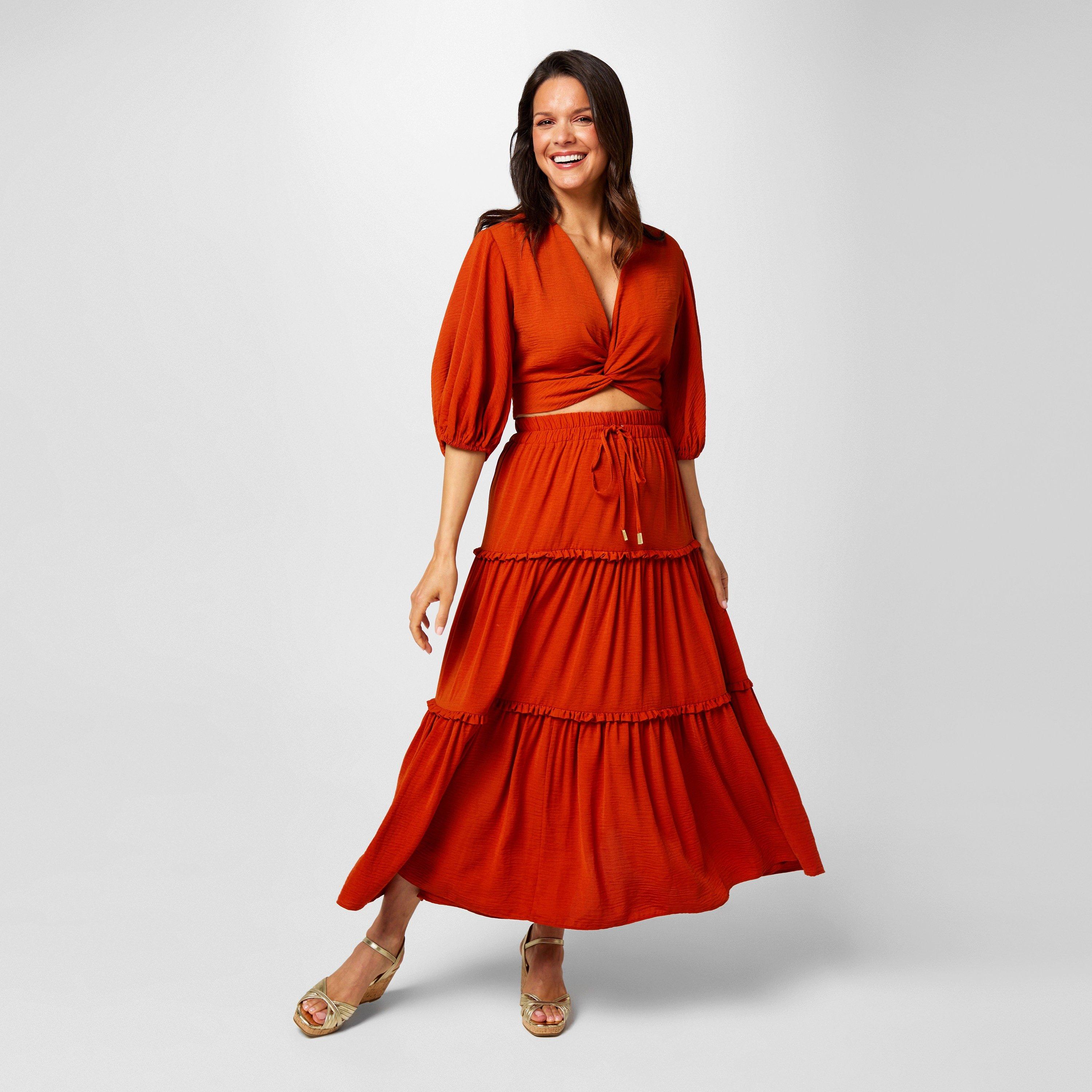 Rust - Biba - Romantic Skirt - 4