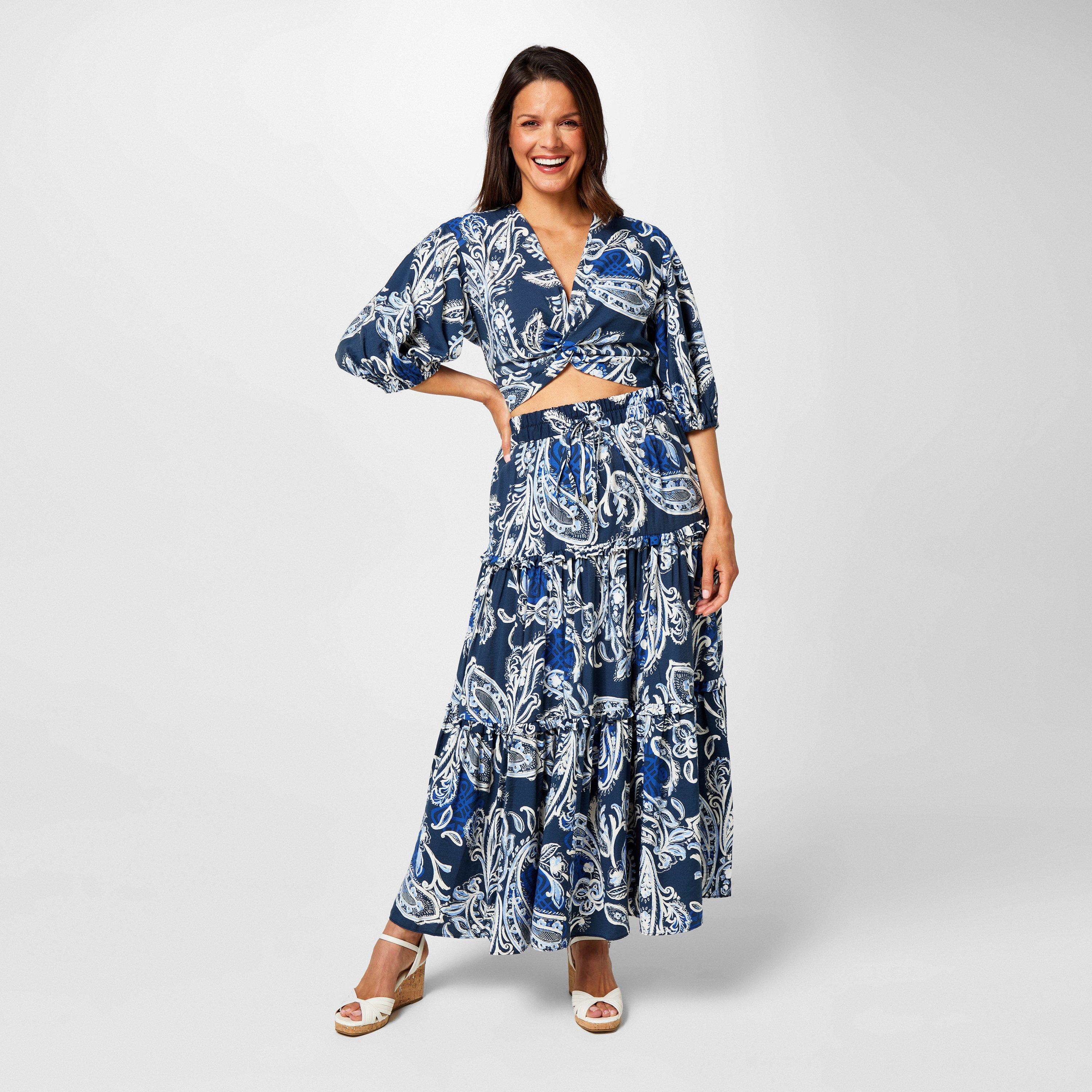 Stampa Paisley - Biba - Biba Romantic Skirt - 4