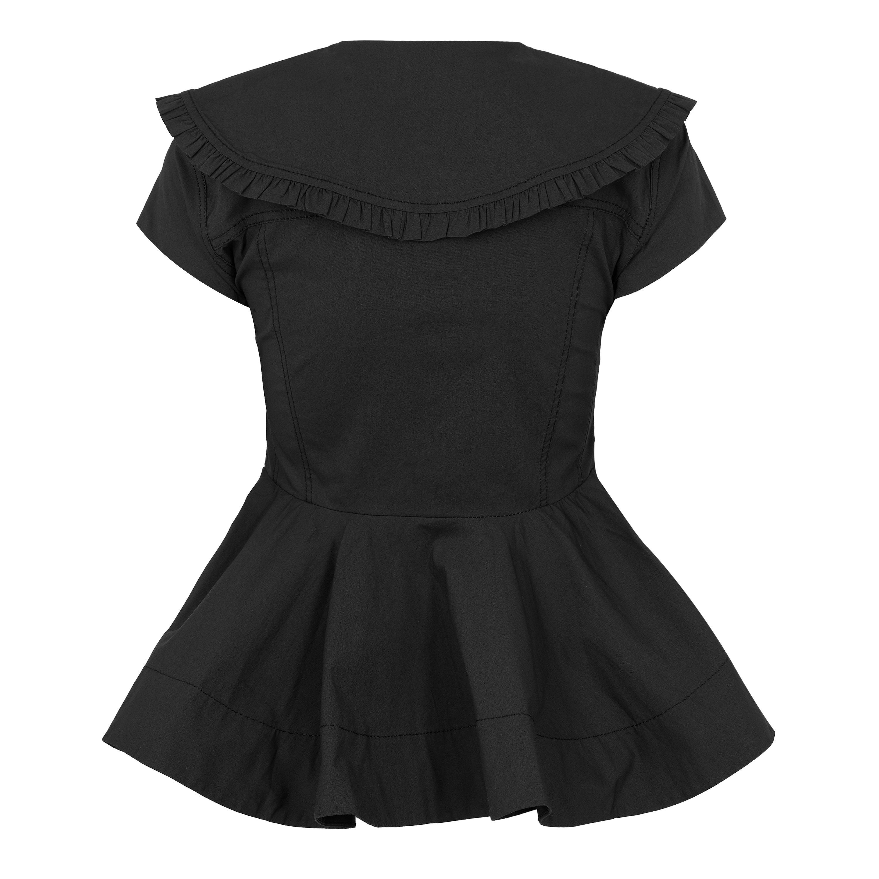 Black - Ganni - Ganni PtrPan Shirt Ld62 - 2