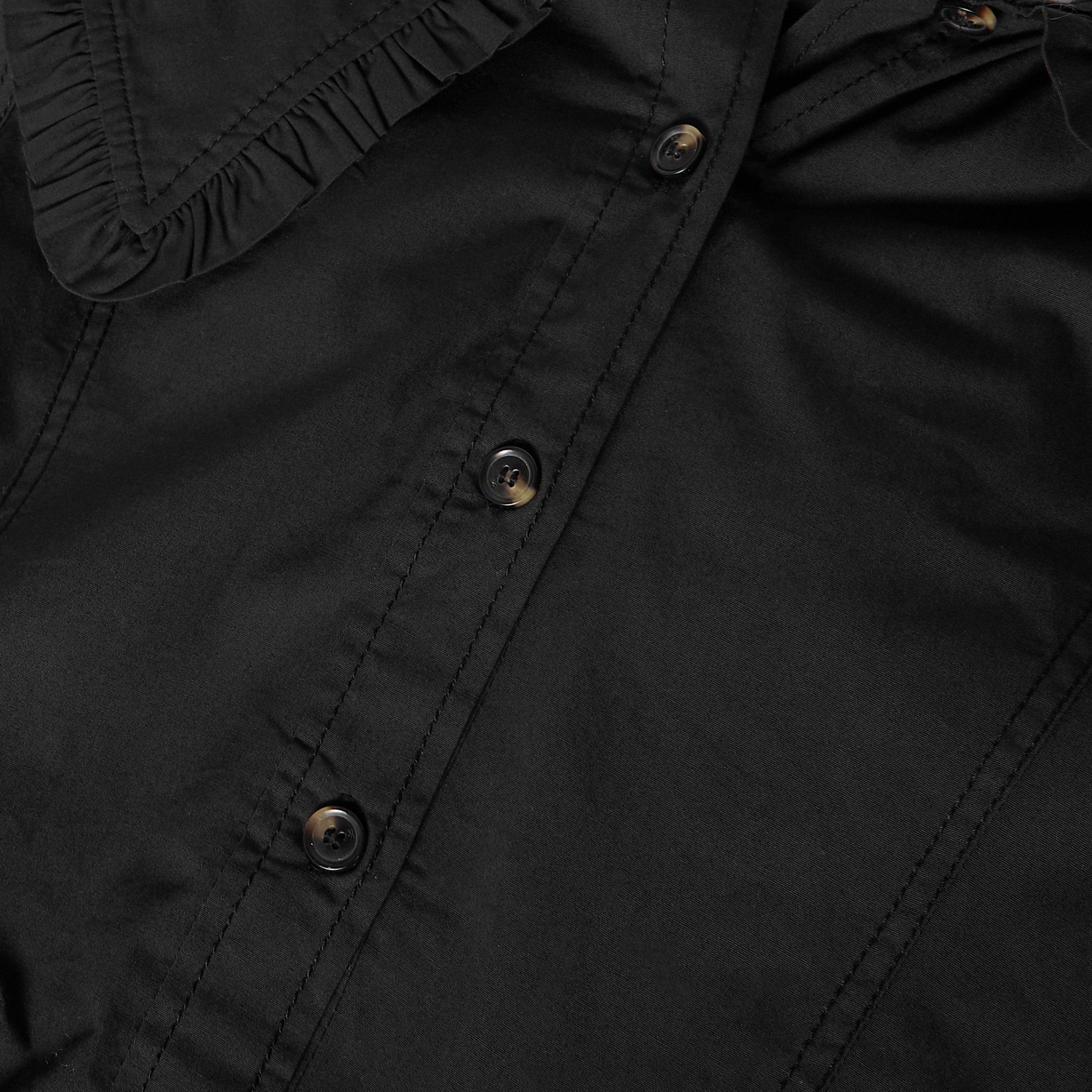 Black - Ganni - Ganni PtrPan Shirt Ld62 - 3