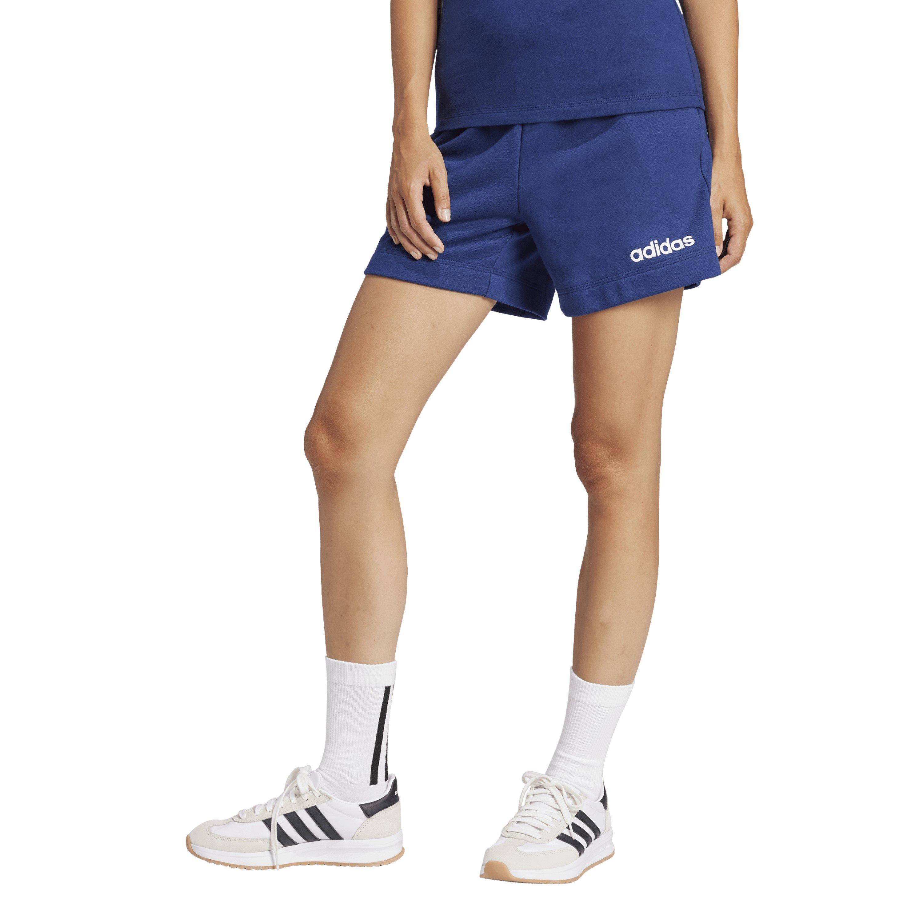 Bleu foncé/blanc - adidas - Jersey Jogger Shorts - 2