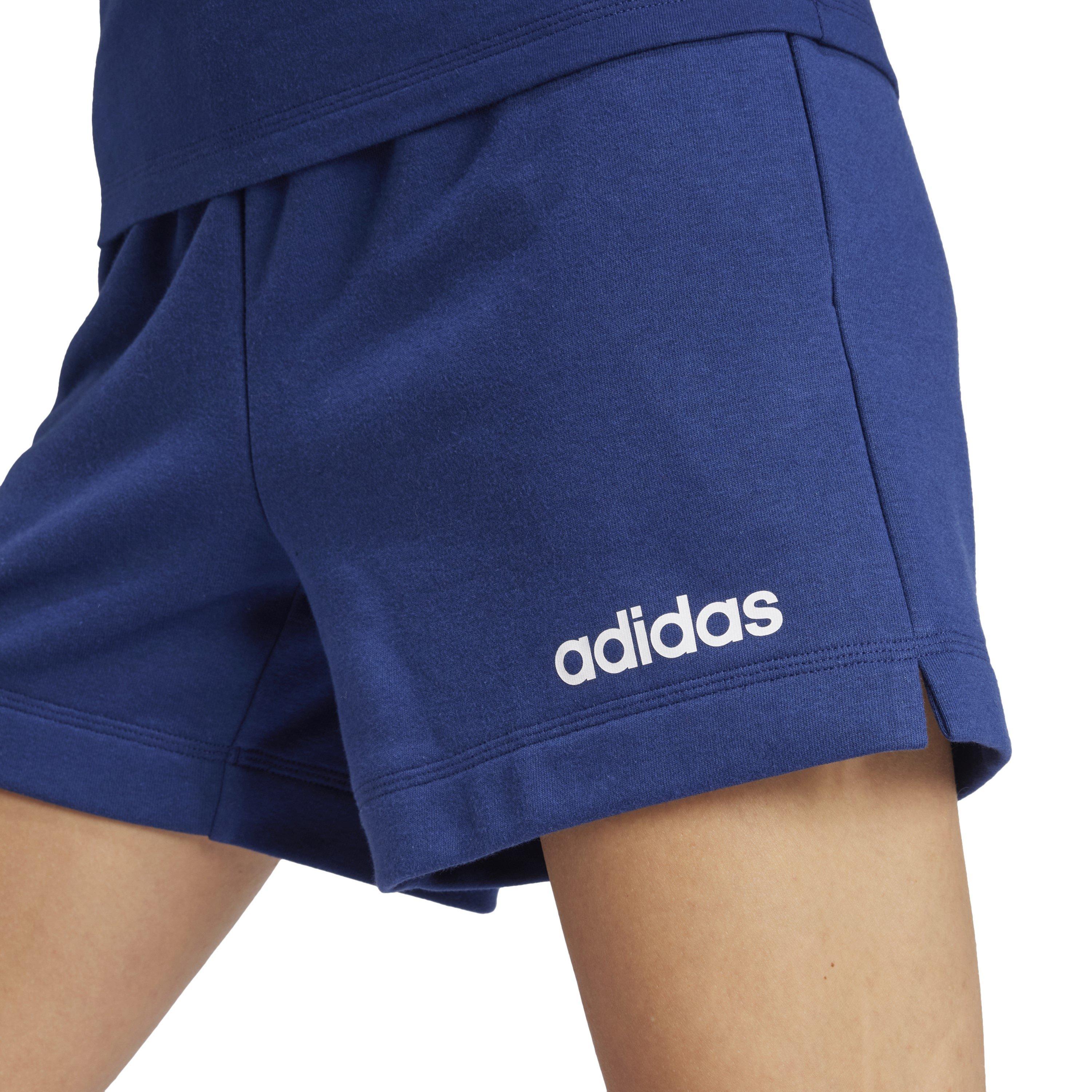 Bleu foncé/blanc - adidas - Jersey Jogger Shorts - 5