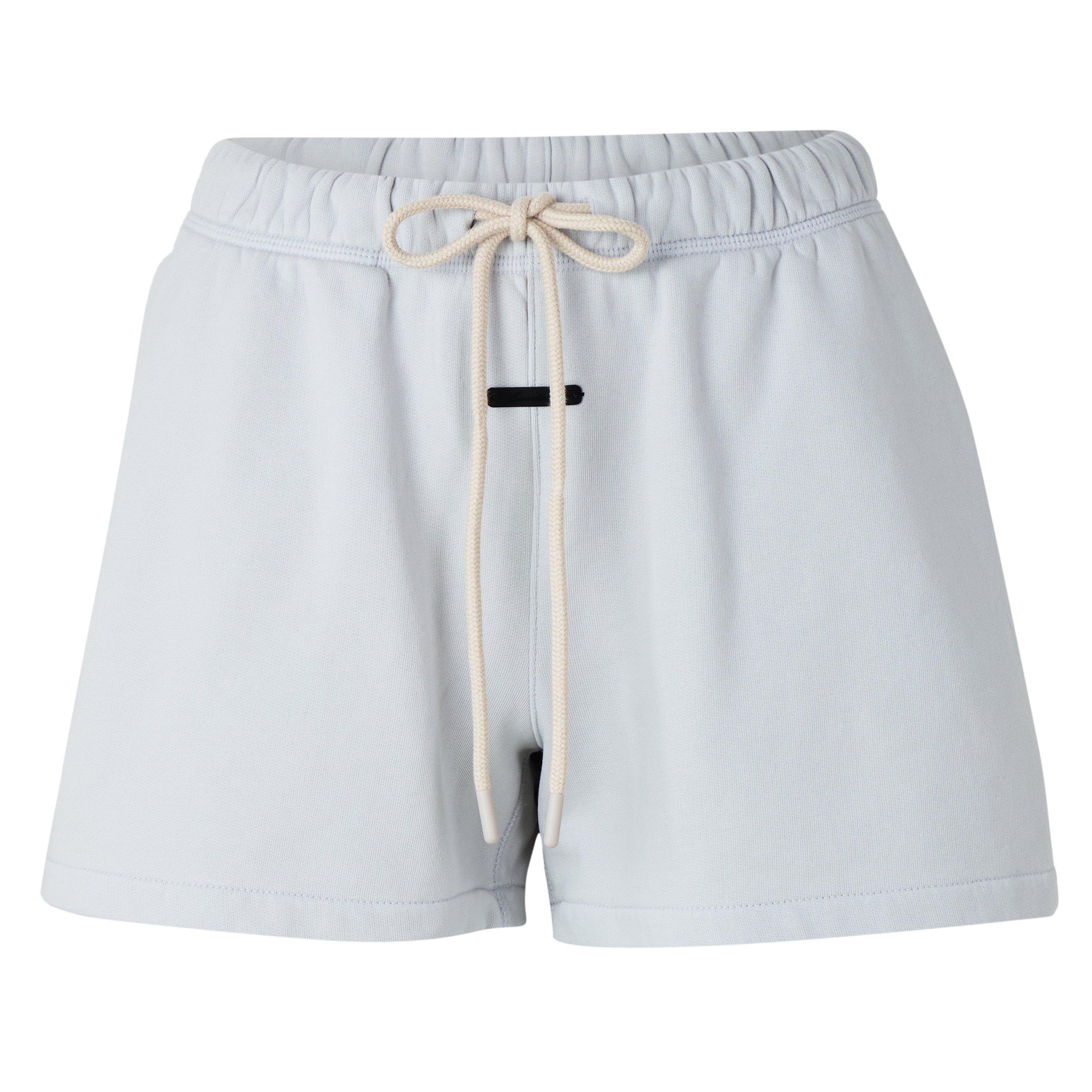 Washed Overcast - Fear Of God Essentials - Women's Fleece Jogger Shorts - 1