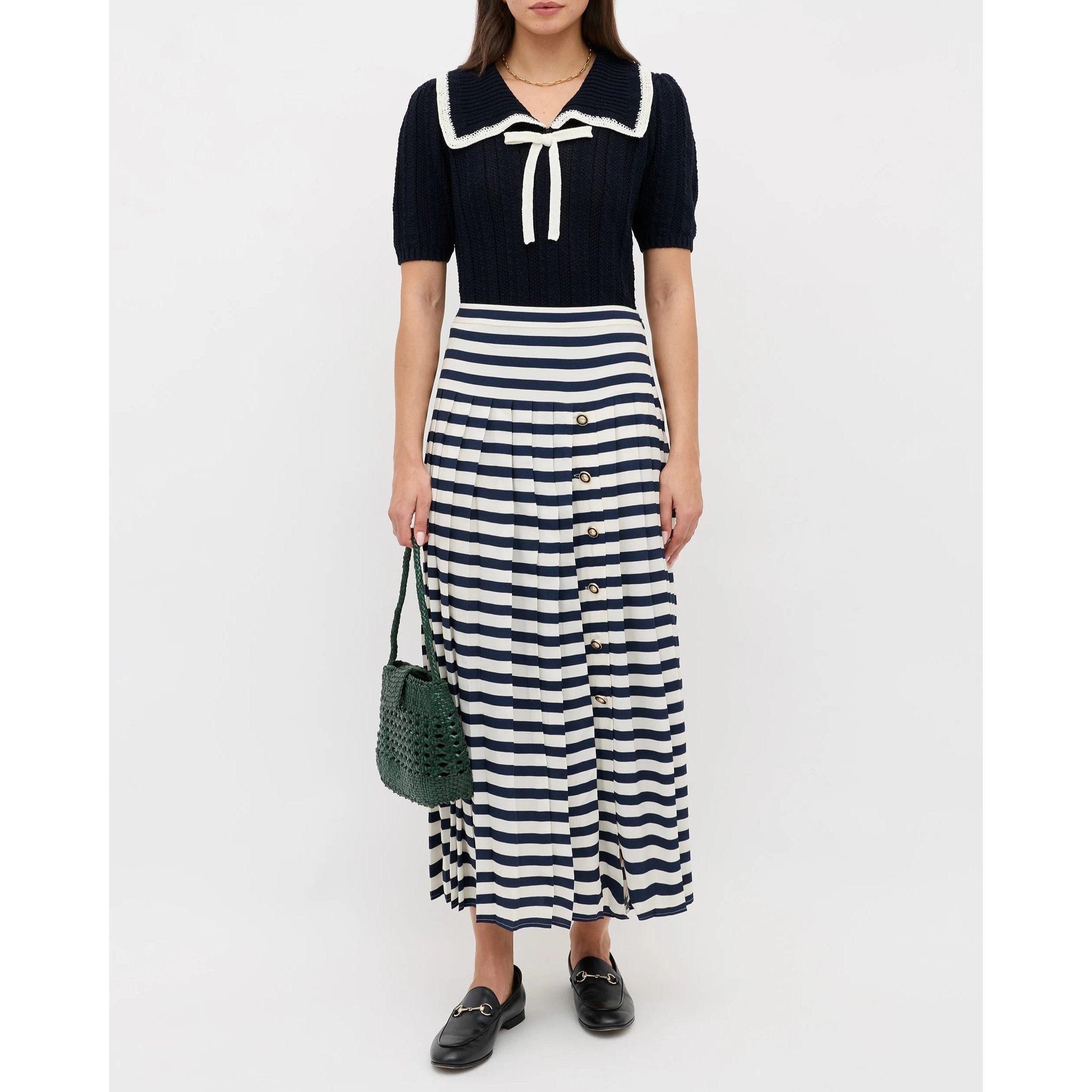 Deep Navy - RIXO - Rixo Pippa Top Ld61 - 5