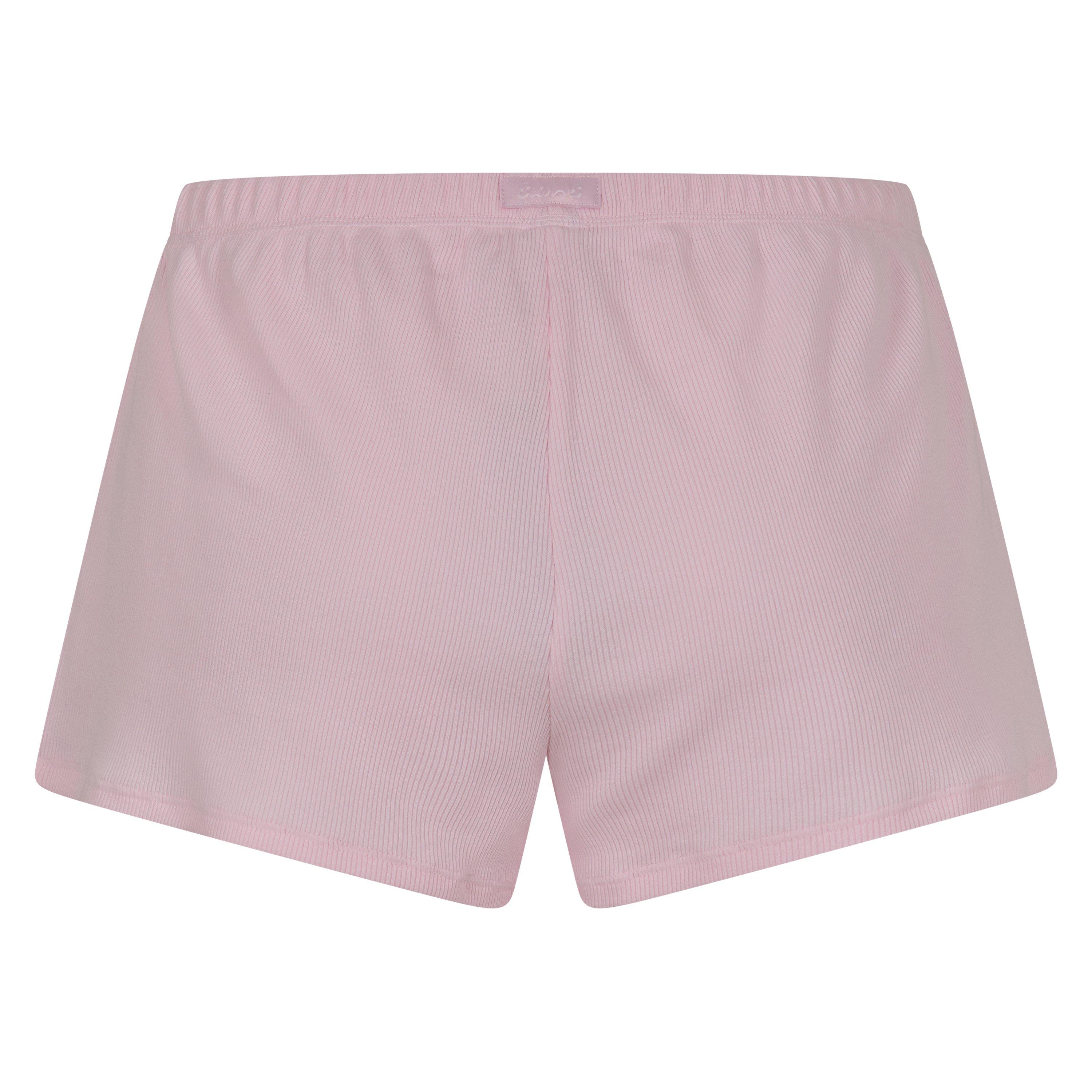 CHERRY BLOSSOM - SKIMS - Womens Cotton Rib Loose Short - 2