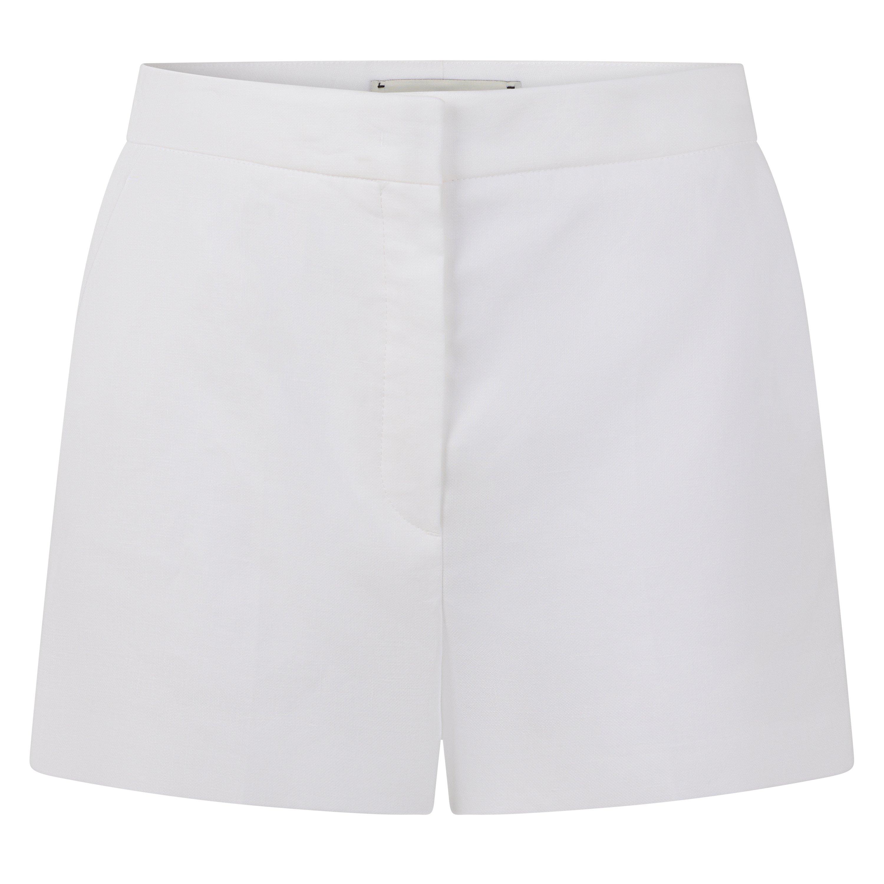 Fendi Women's Linen Tailored Shorts