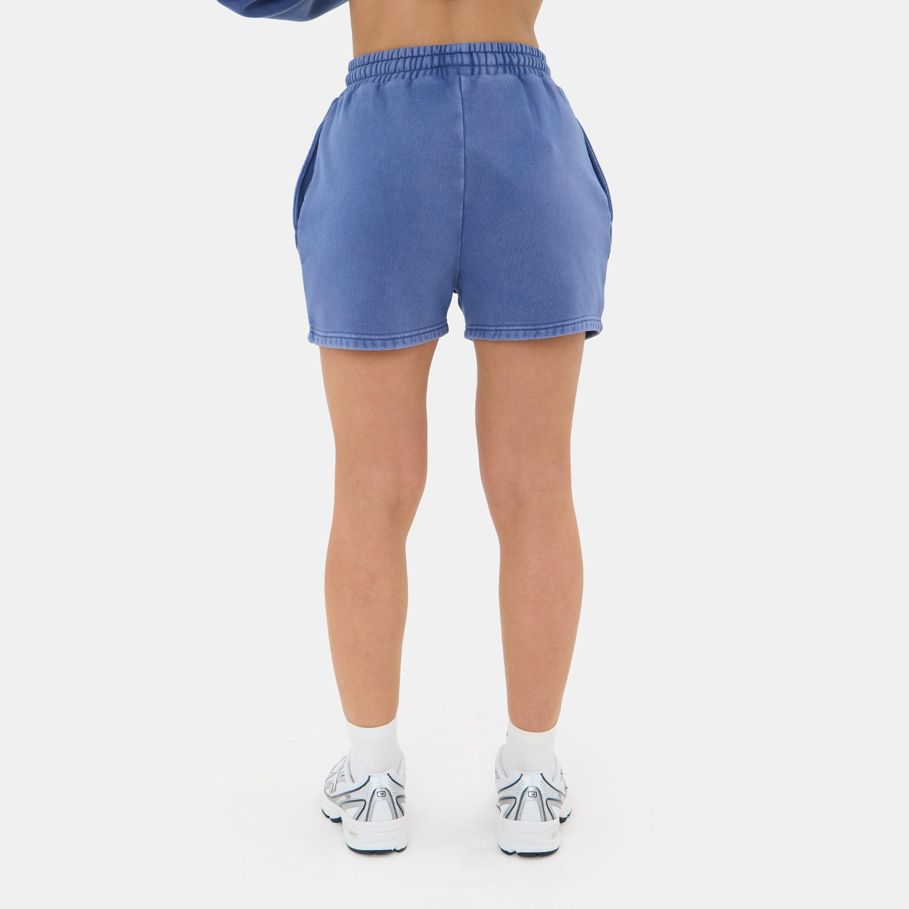 Jeansblau - I Saw It First - Washed Jogger Short - 3