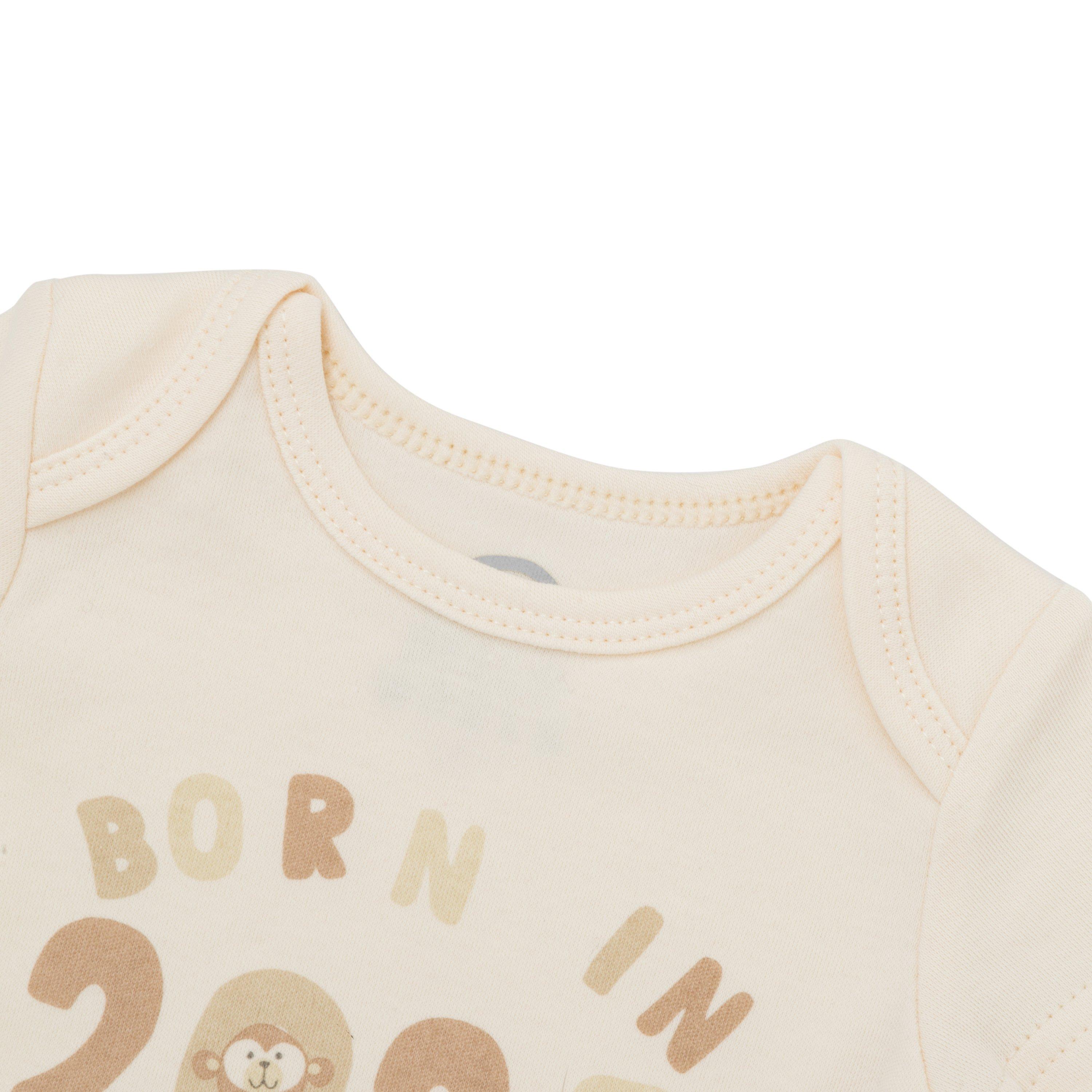 Cream/Brown - Hello World - W BORN2025 SET Bb51 - 5