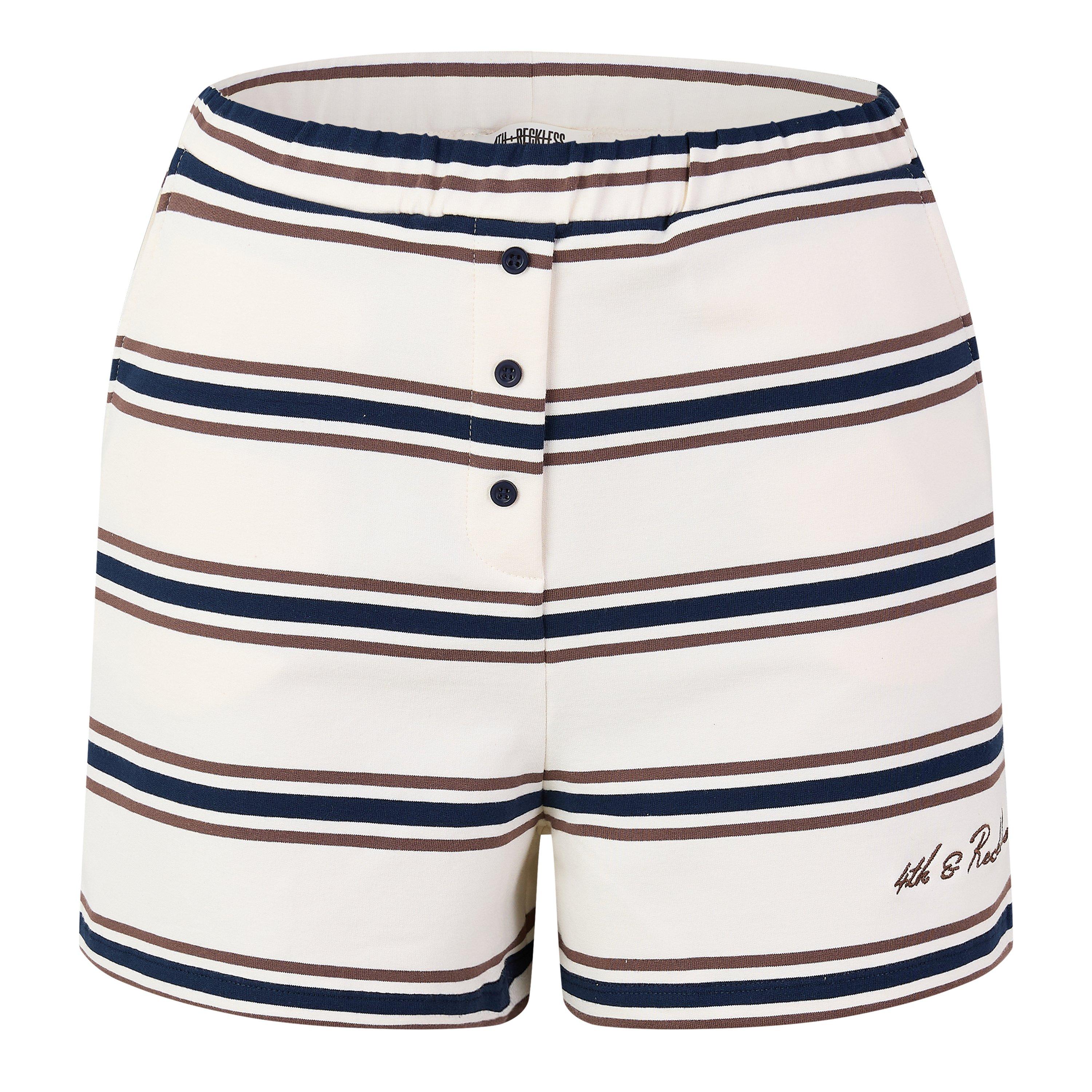 Multi - 4th and Reckless - Women's Emily Short Fleece Jogger Shorts - 1