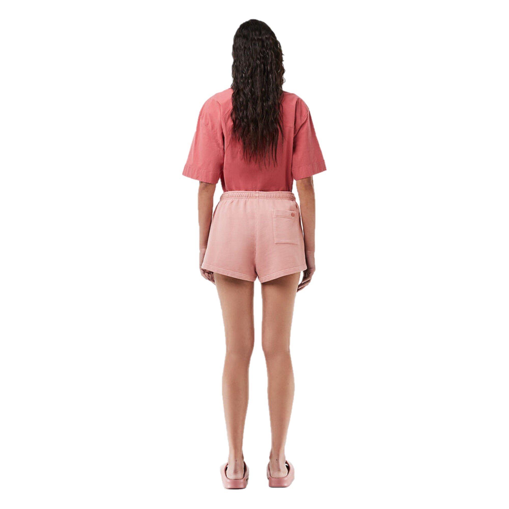 Eco Pink - Lacoste - Women's Fleece Jogger Shorts - 2