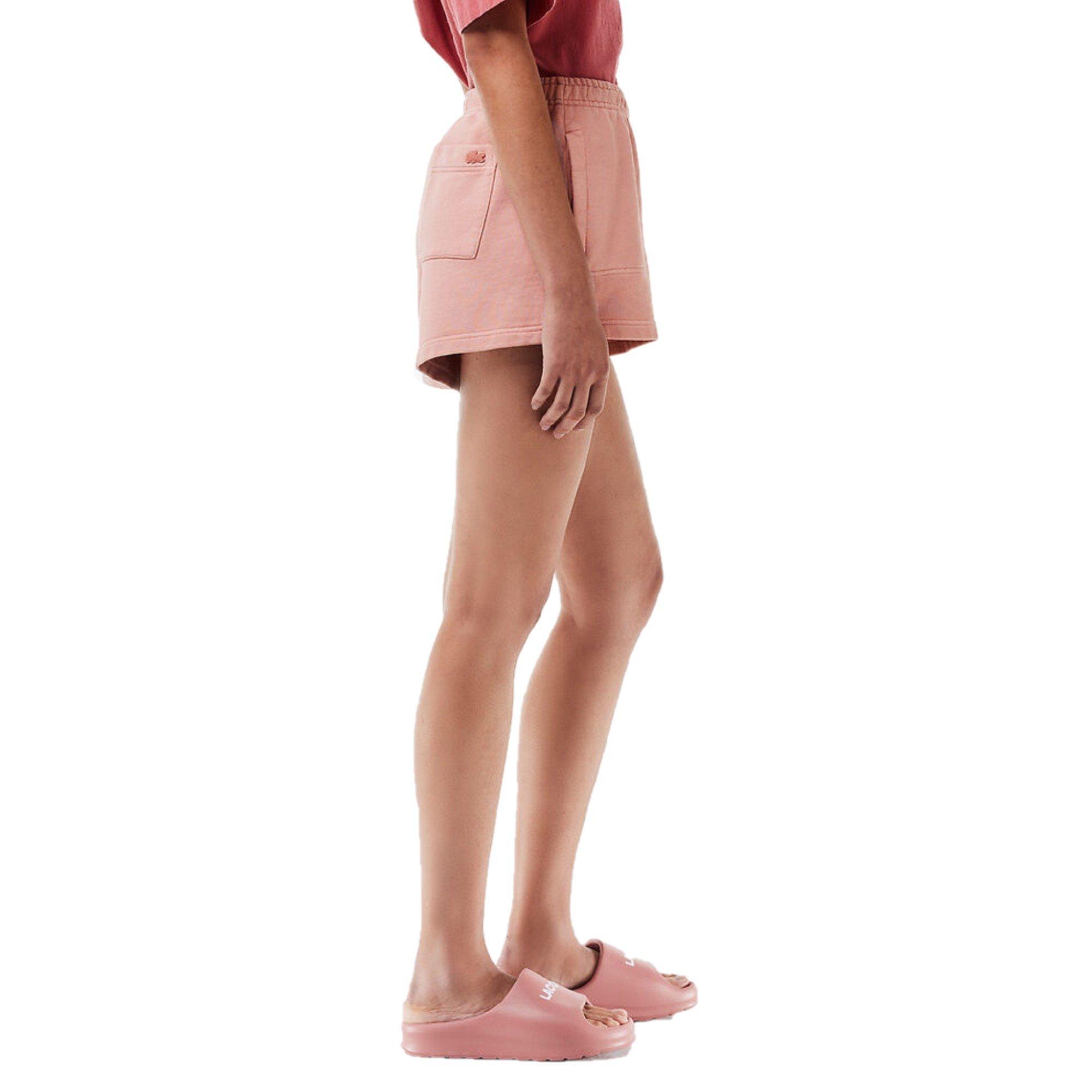 Eco Pink - Lacoste - Women's Fleece Jogger Shorts - 3