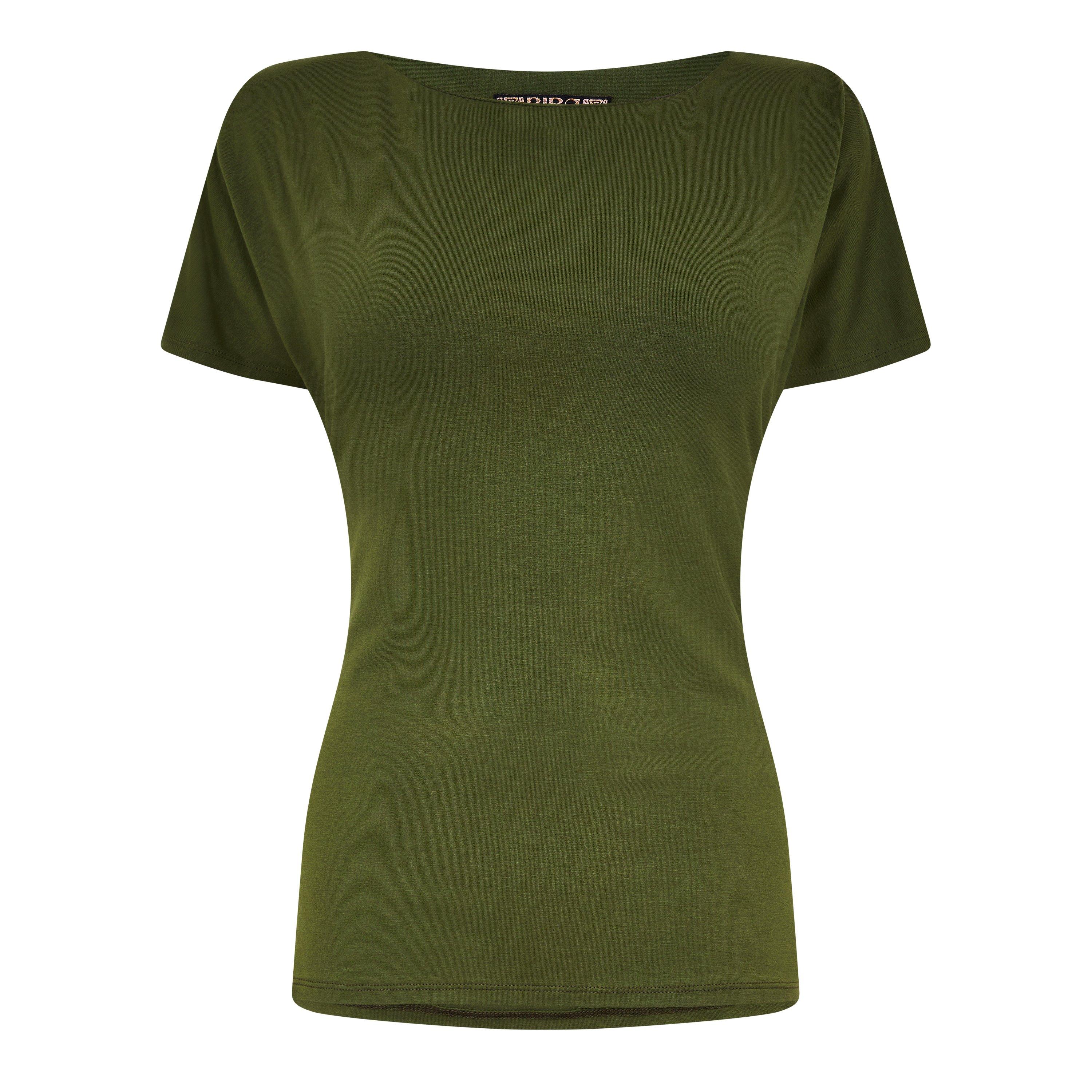 Khaki - Biba - Biba Tie Front Top - 5