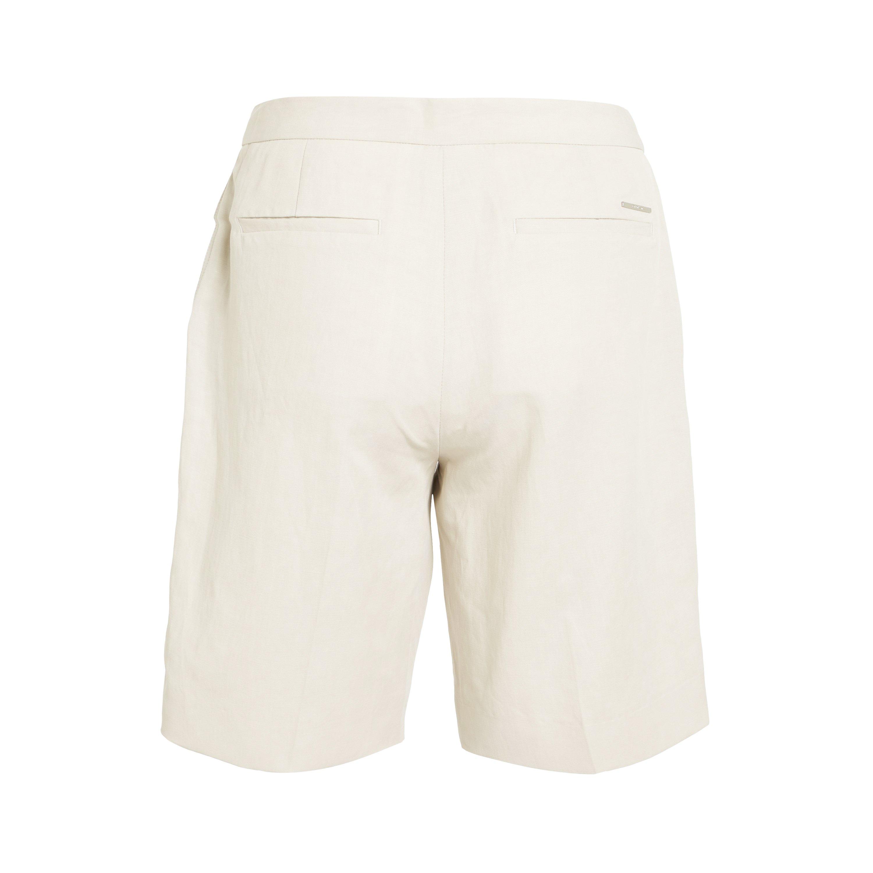 Peyote - Calvin Klein - Tailored Linen Shorts - 6