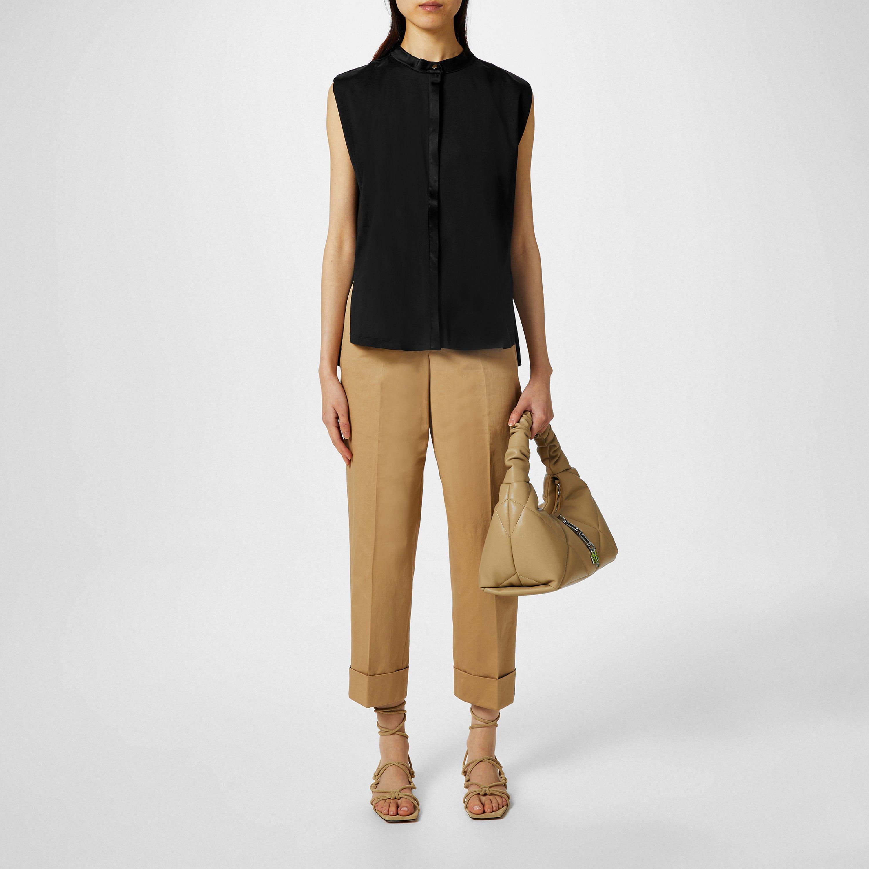 Medium Beige - Hugo - Women's Tachino Suit Trousers - 4