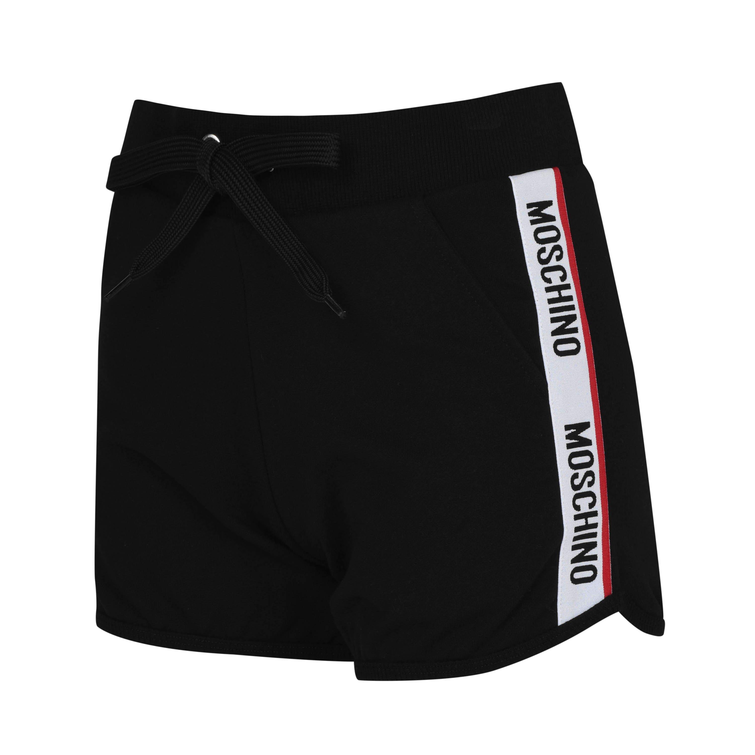Black 0555 - Moschino - Tape Shorts - 7