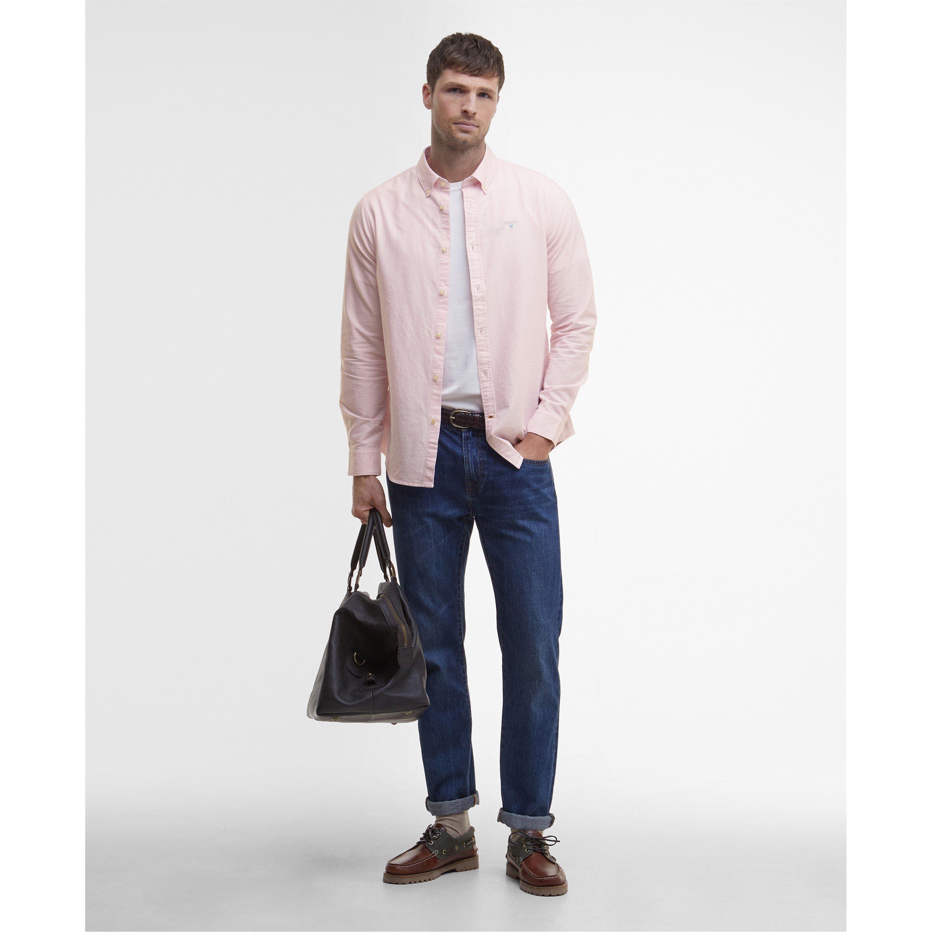 Pink PI51 - Barbour - Striped Oxford Tailored Shirt - 4