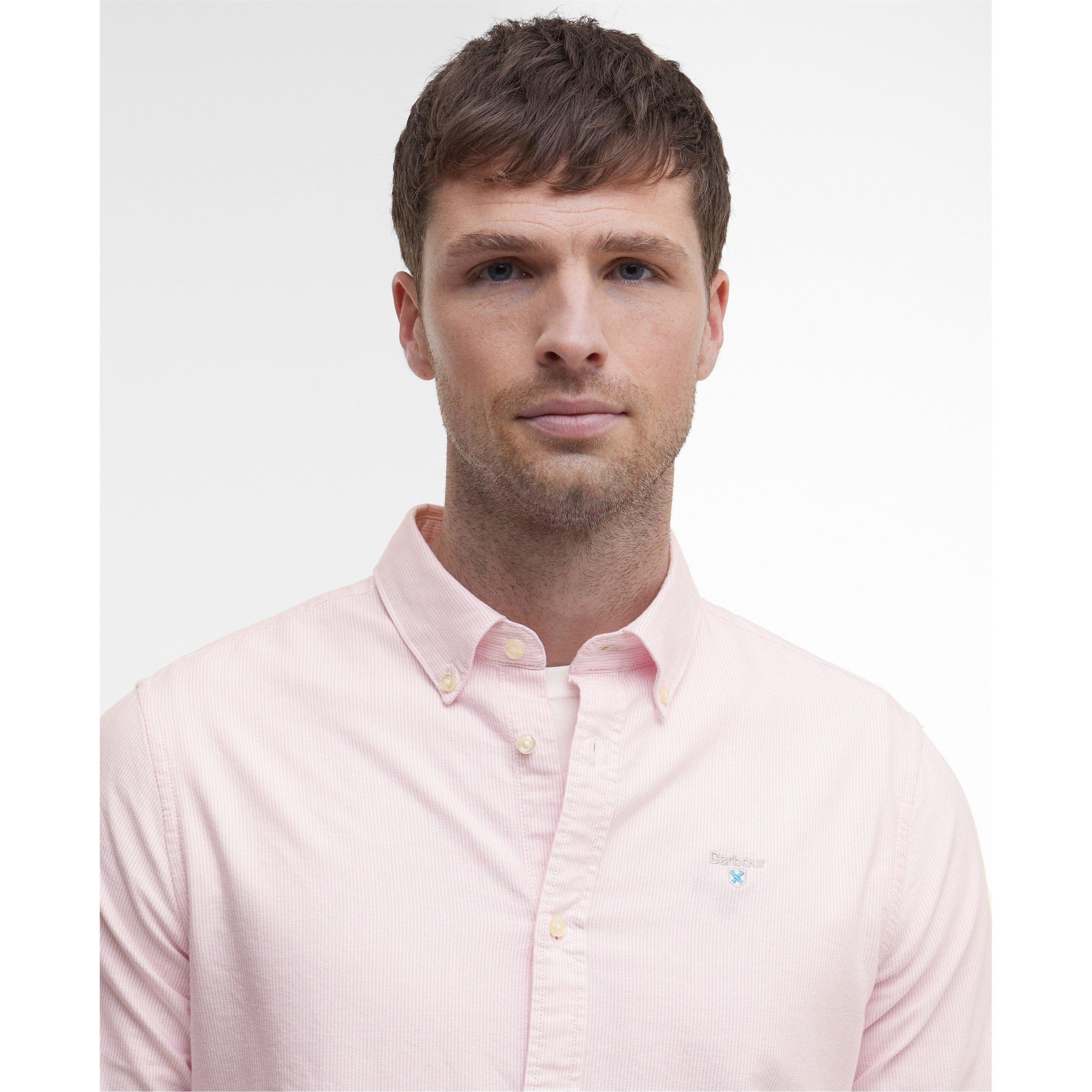 Pink PI51 - Barbour - Striped Oxford Tailored Shirt - 5