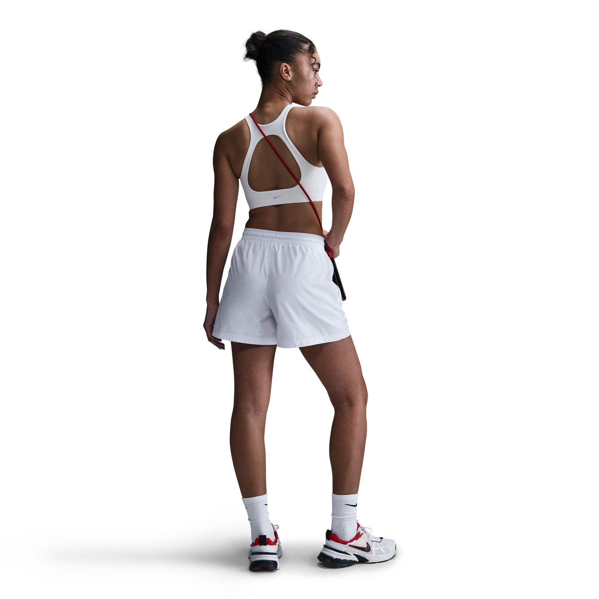 White/Black - Nike - Women's Woven Tracksuit Shorts - 4