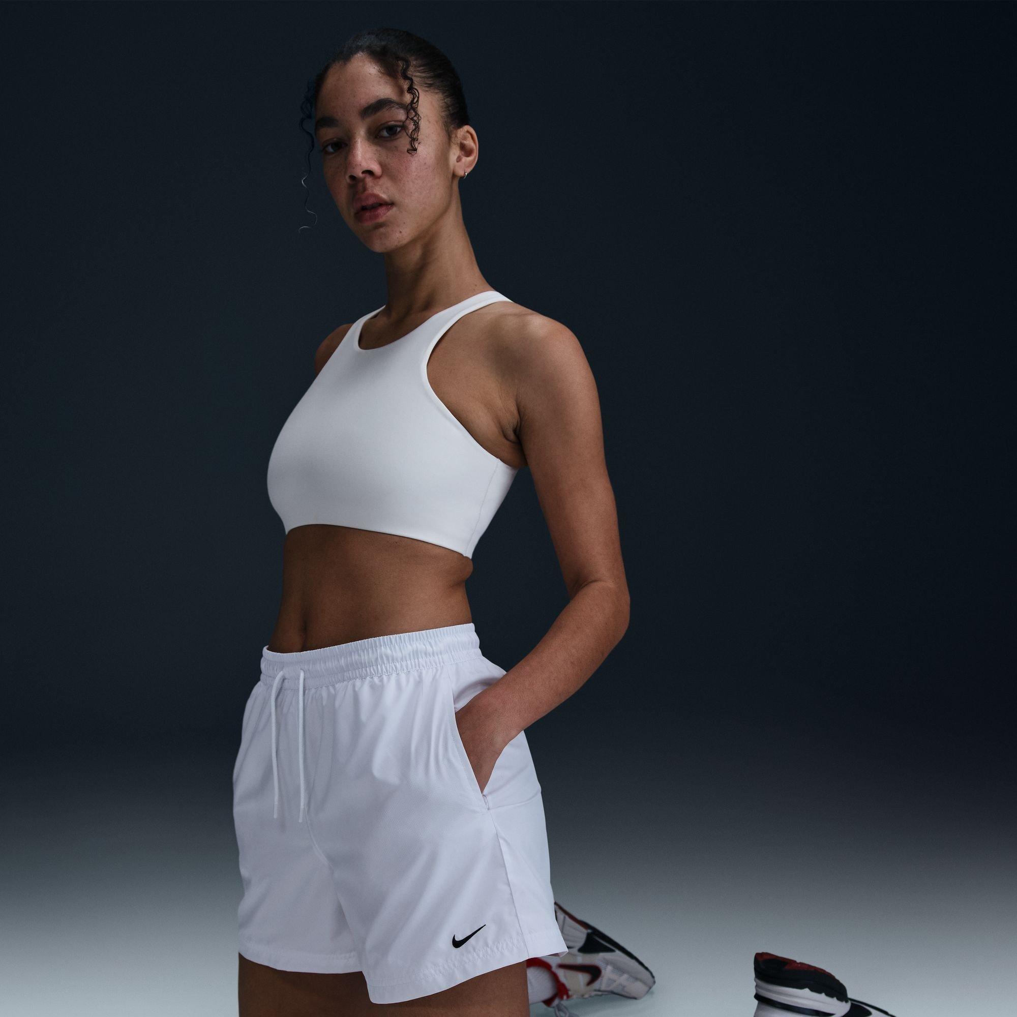White/Black - Nike - Women's Woven Tracksuit Shorts - 10