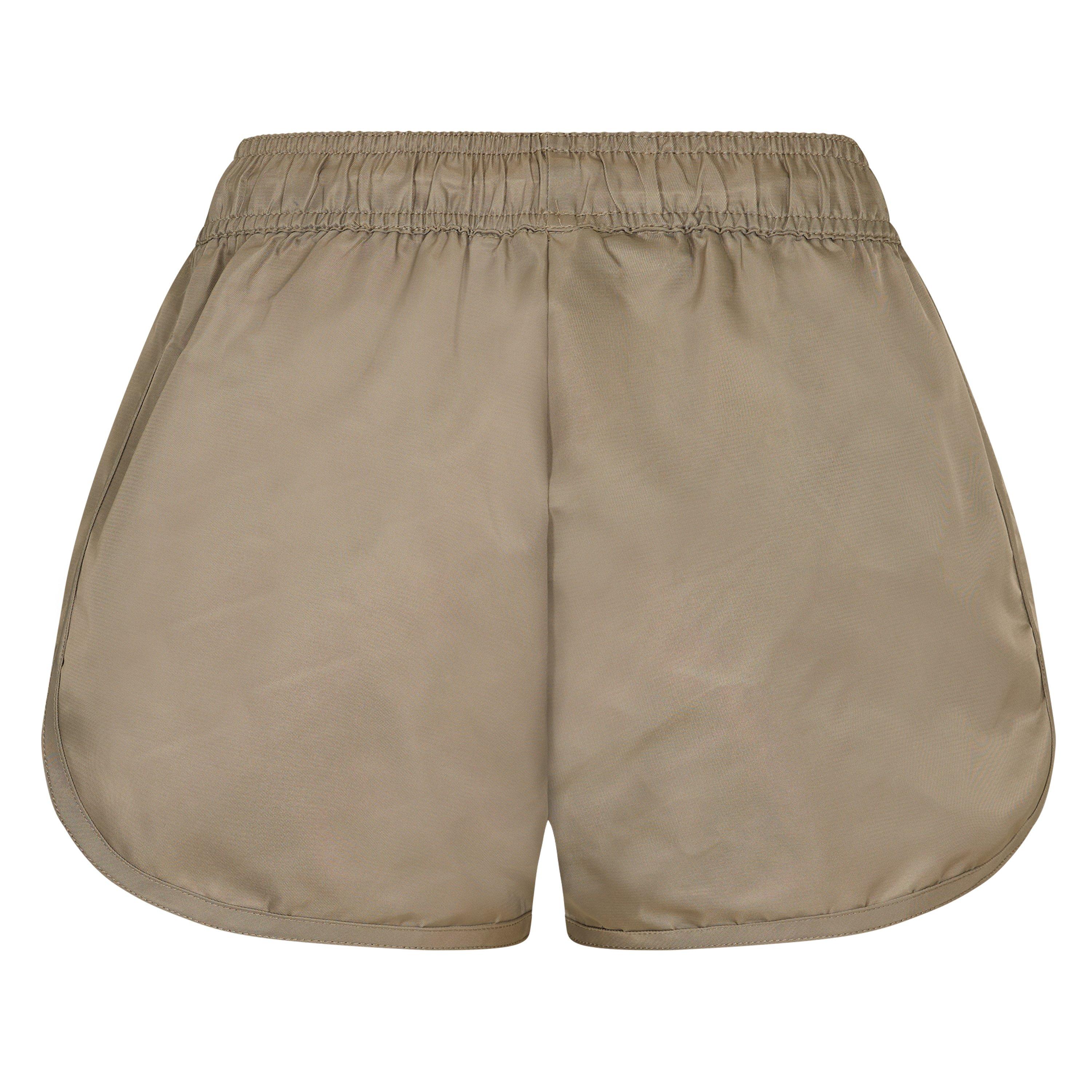 Desert Taupe - Fear Of God Essentials - Women's Woven Tracksuit Shorts - 2