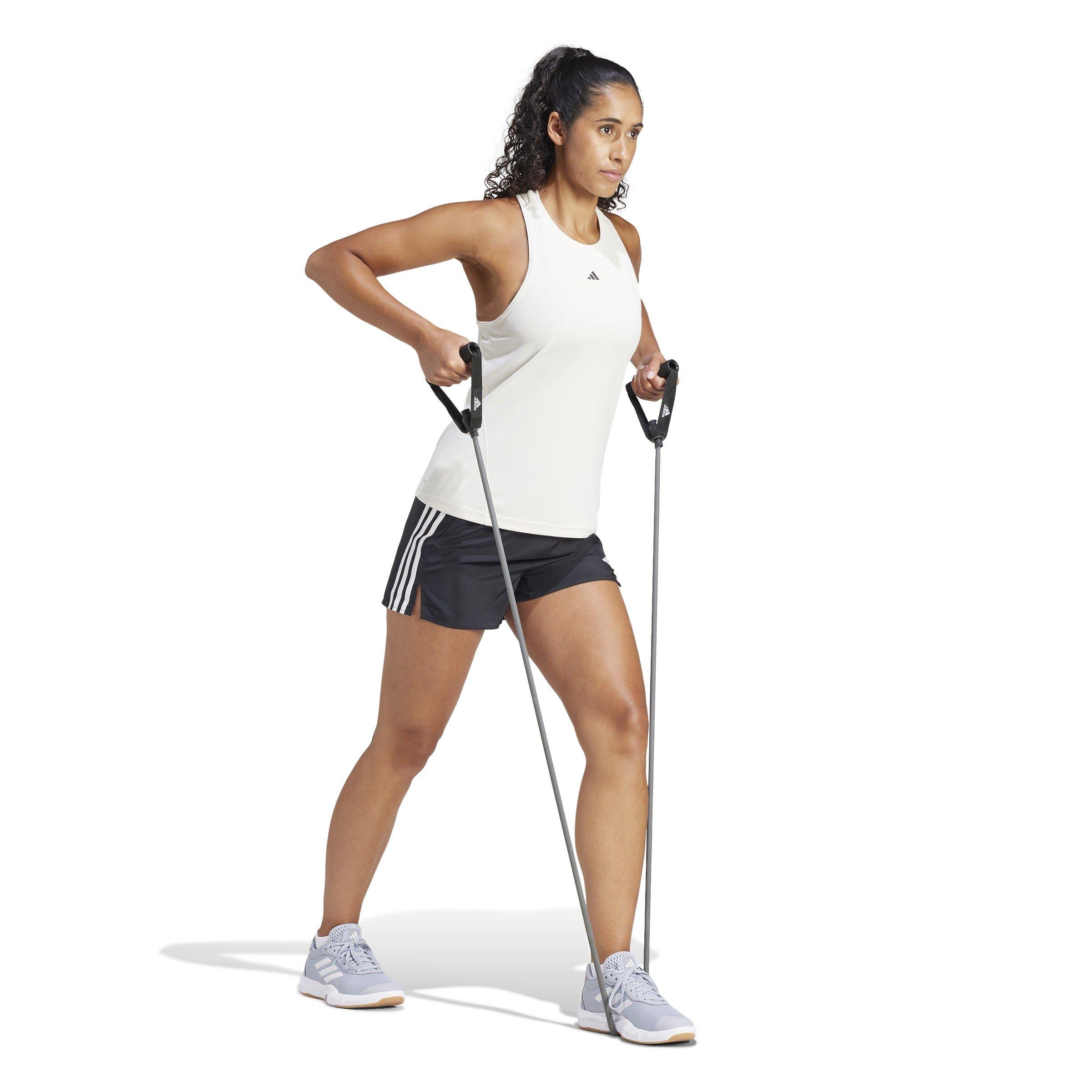 Crna - adidas - High-Waisted Woven Tracksuit Shorts - 4