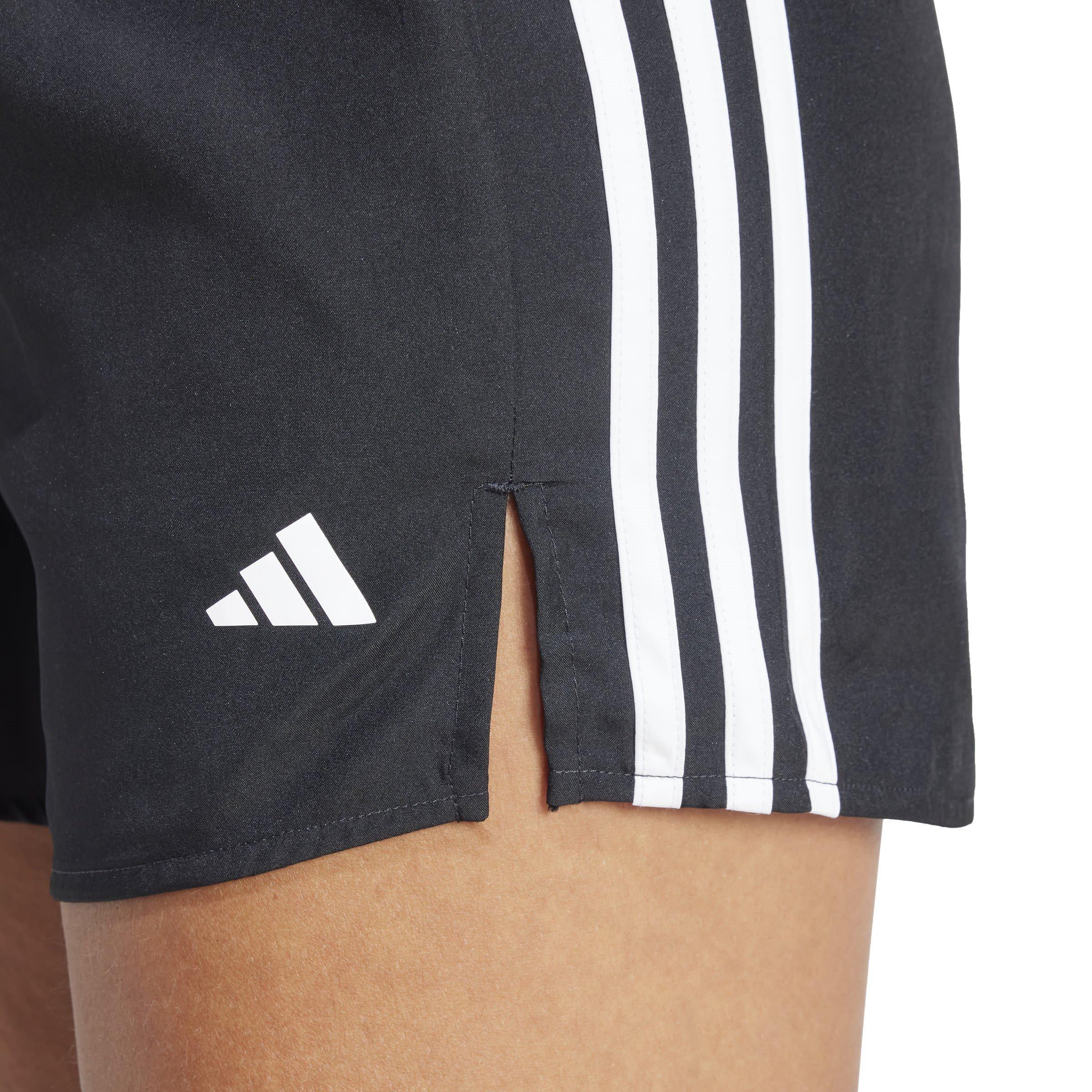 Crna - adidas - High-Waisted Woven Tracksuit Shorts - 5