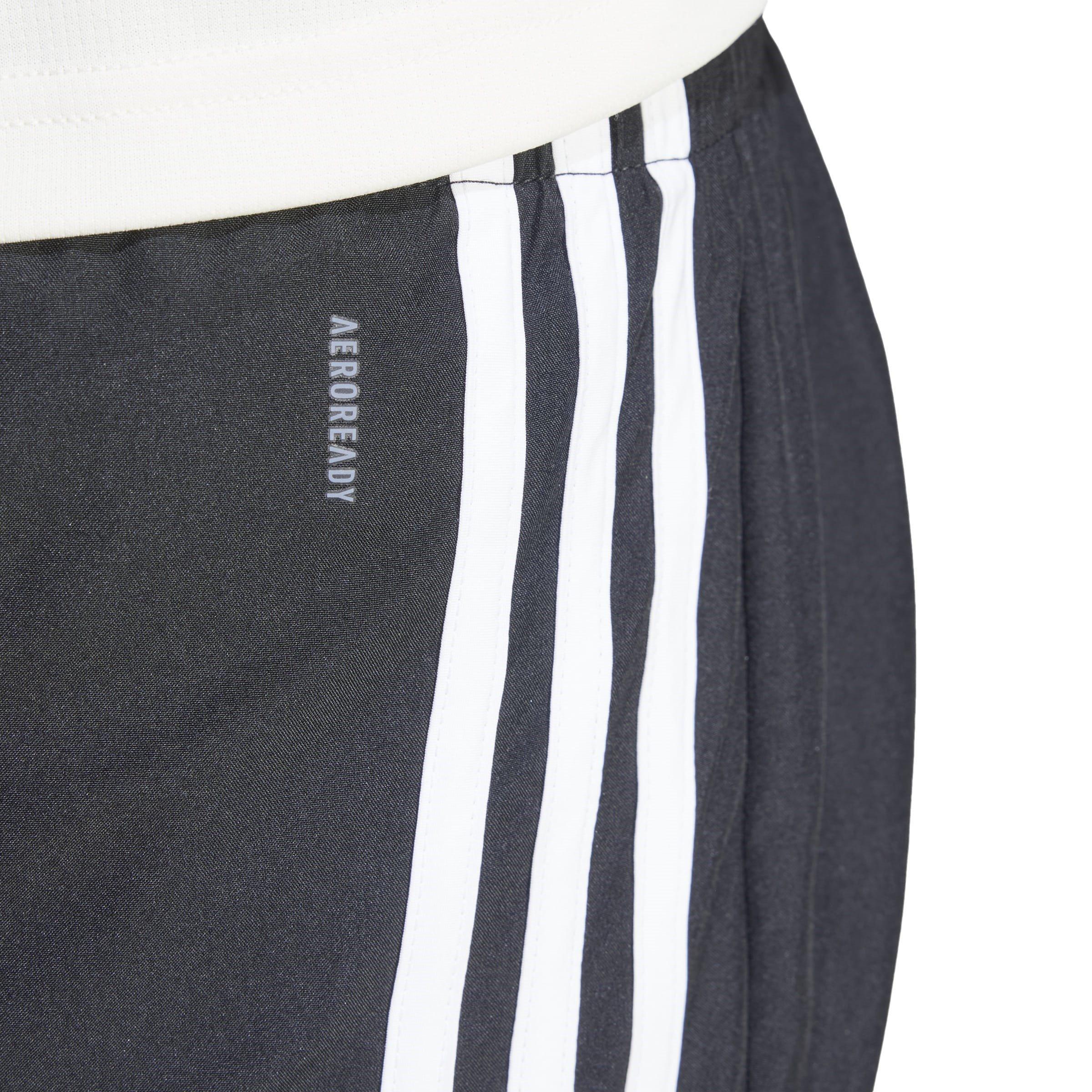 Crna - adidas - High-Waisted Woven Tracksuit Shorts - 6