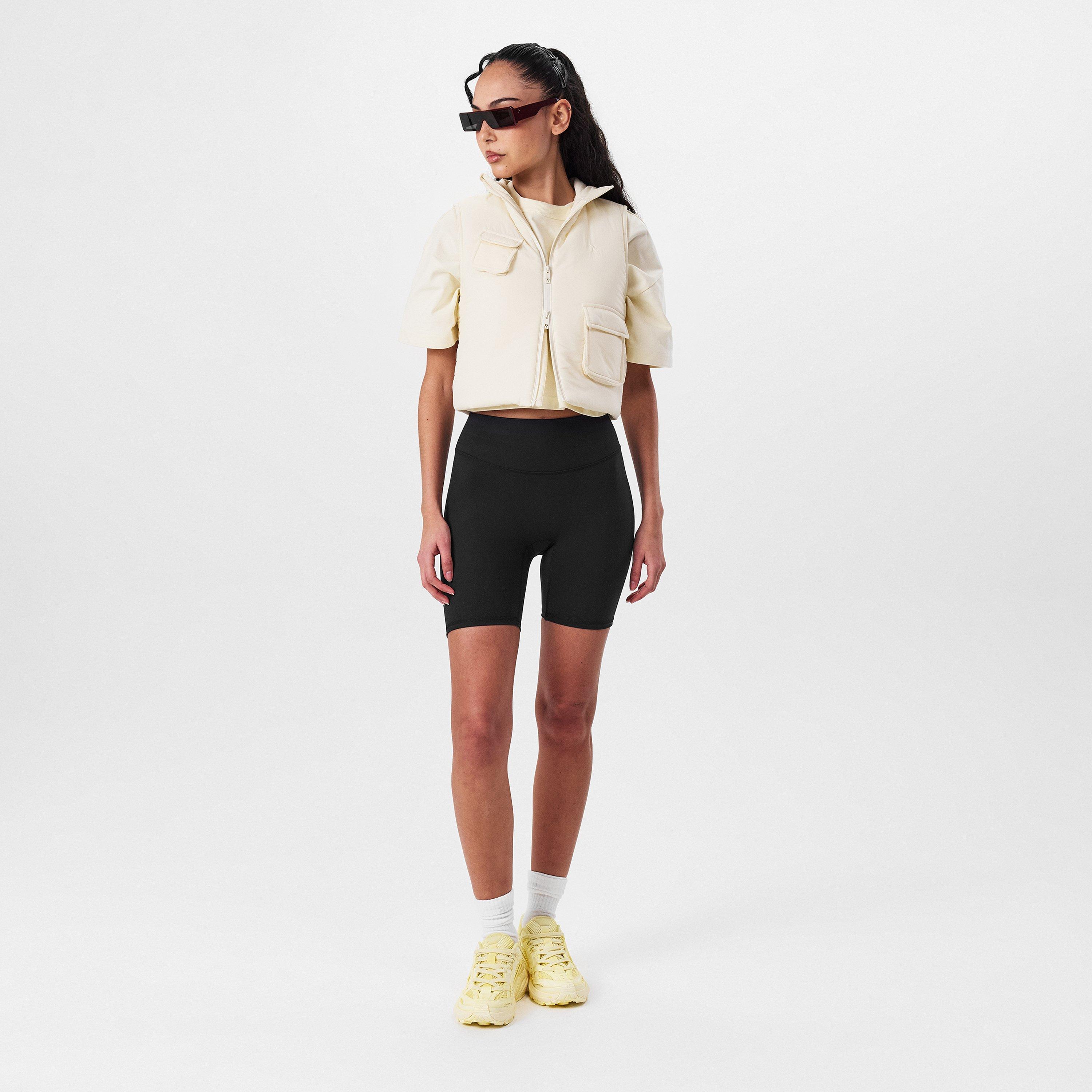 Jet Black - Represent - Women's Rep Bike Short, Upper Thigh Length - 6