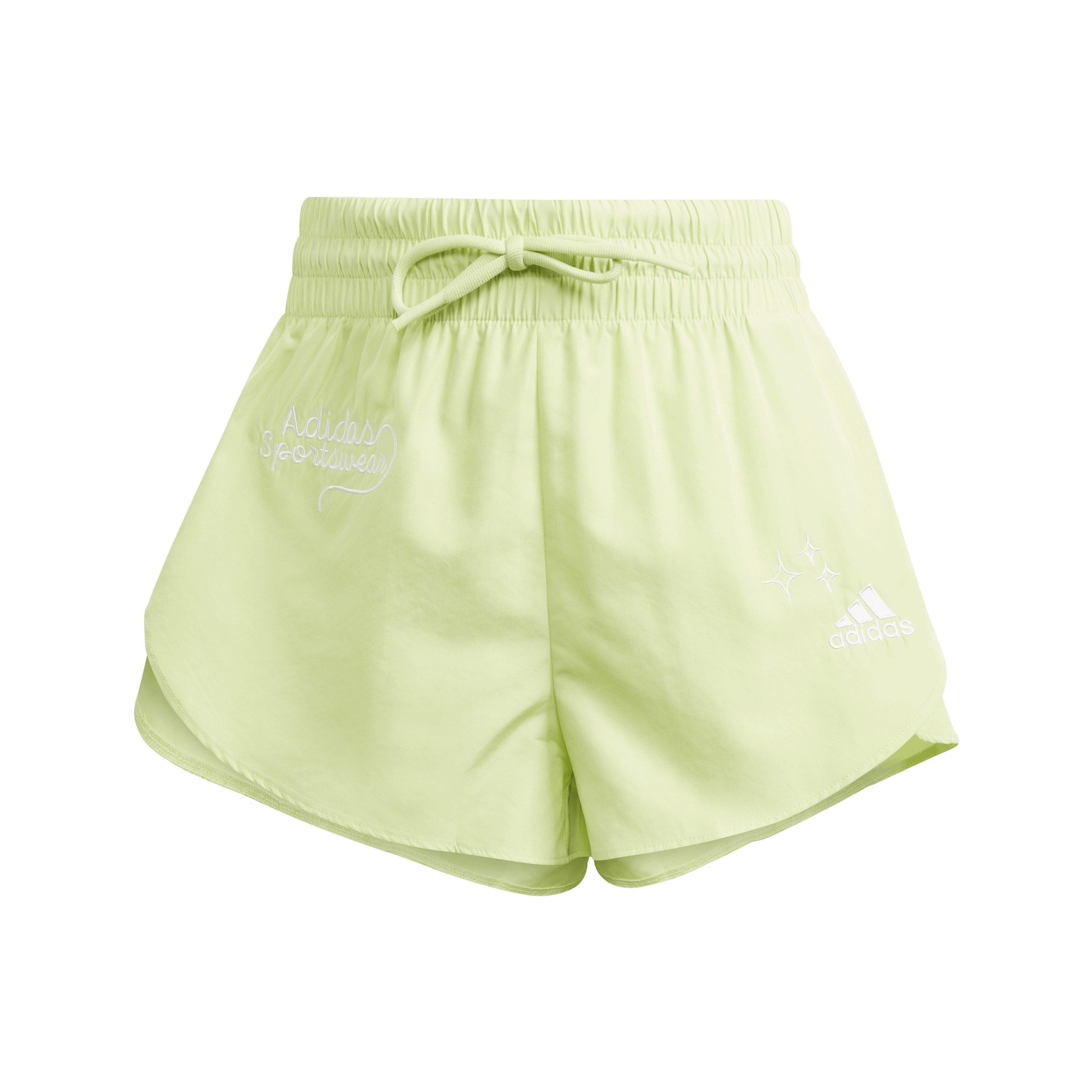 Green - adidas - Women's Woven Tracksuit Shorts